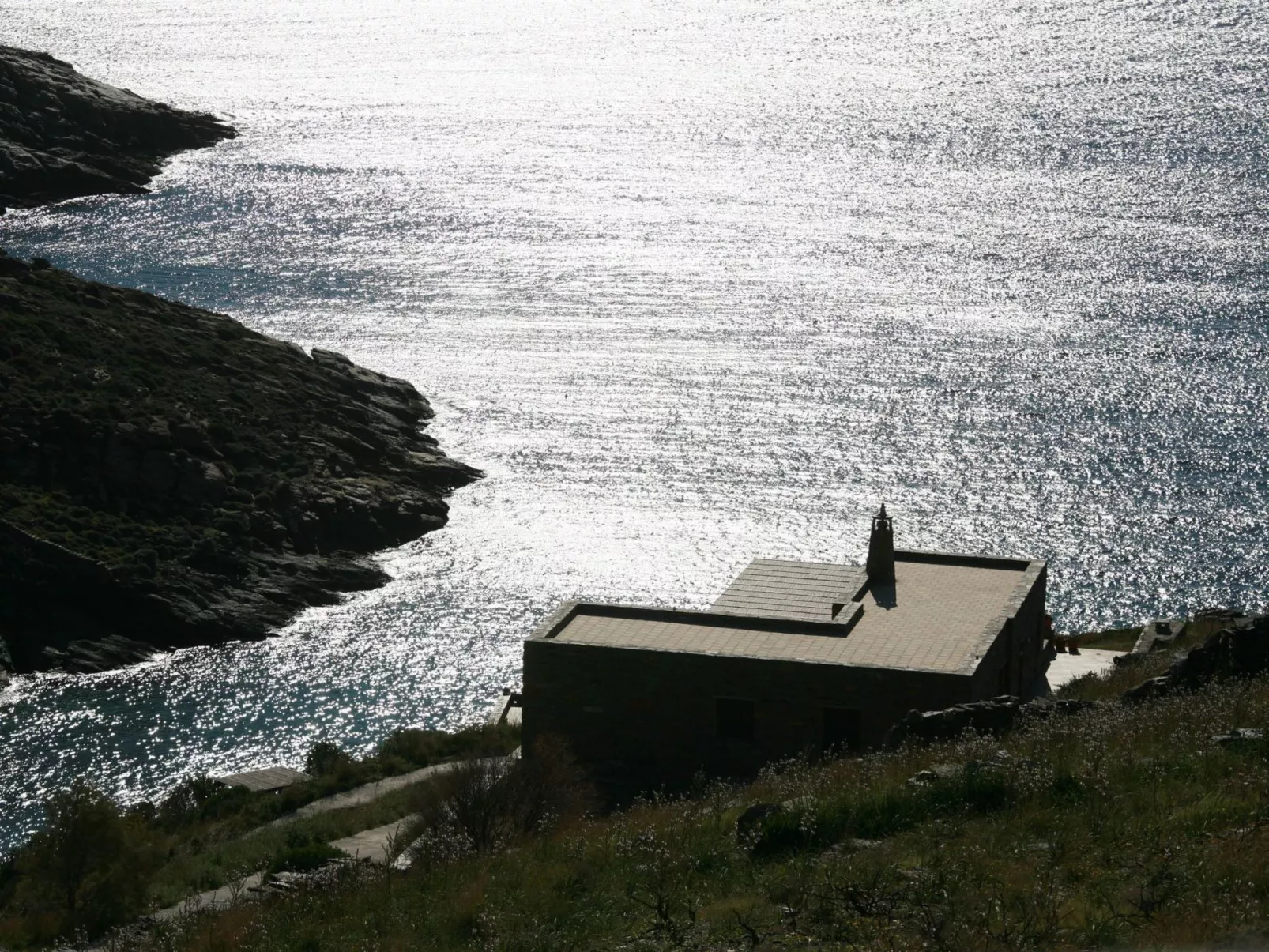 Ruhig gelegene Wohnung mit Meerblick an einem abgelegenen Strand-Buiten