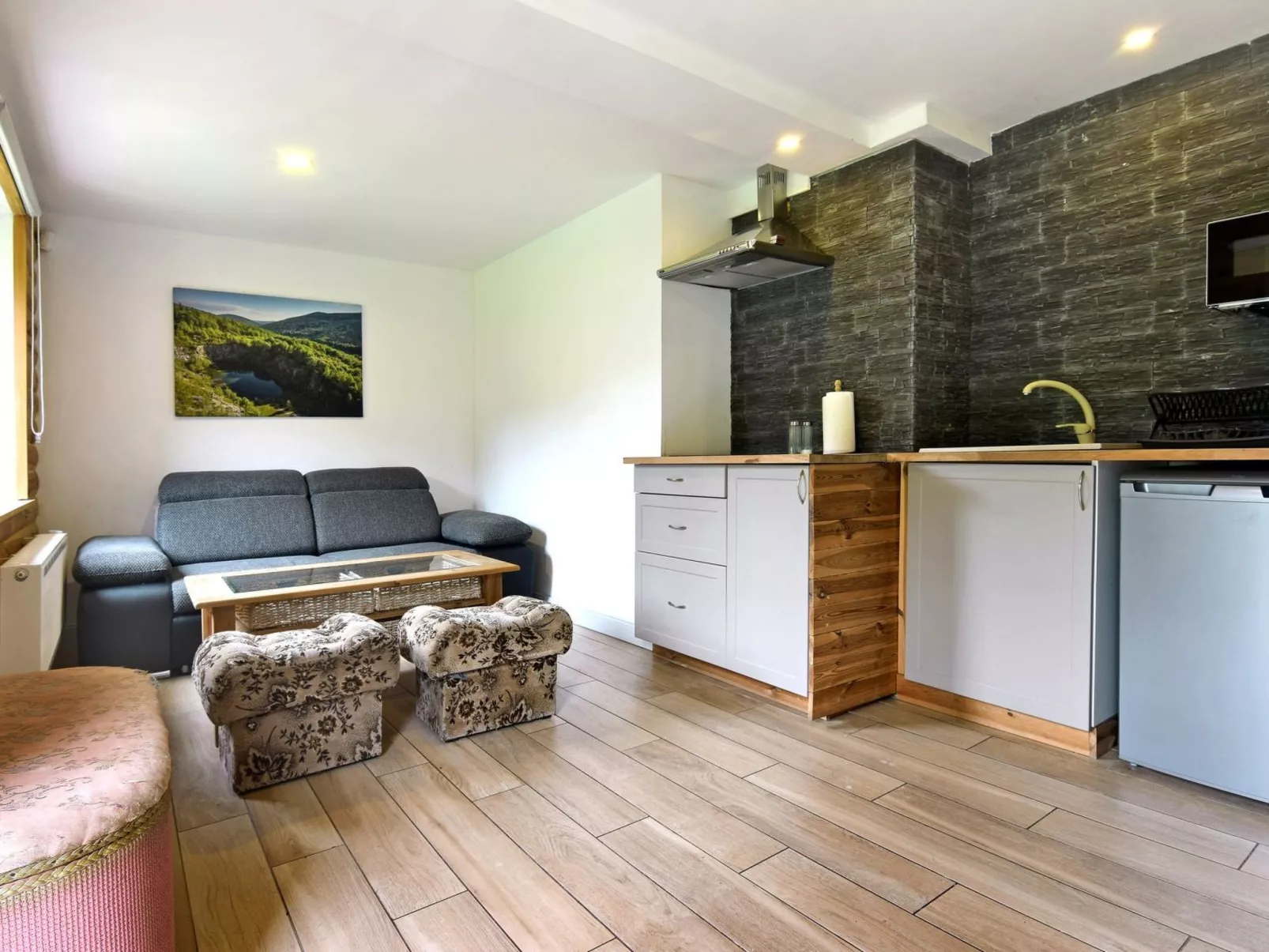 "Gartenwohnung"-Binnen