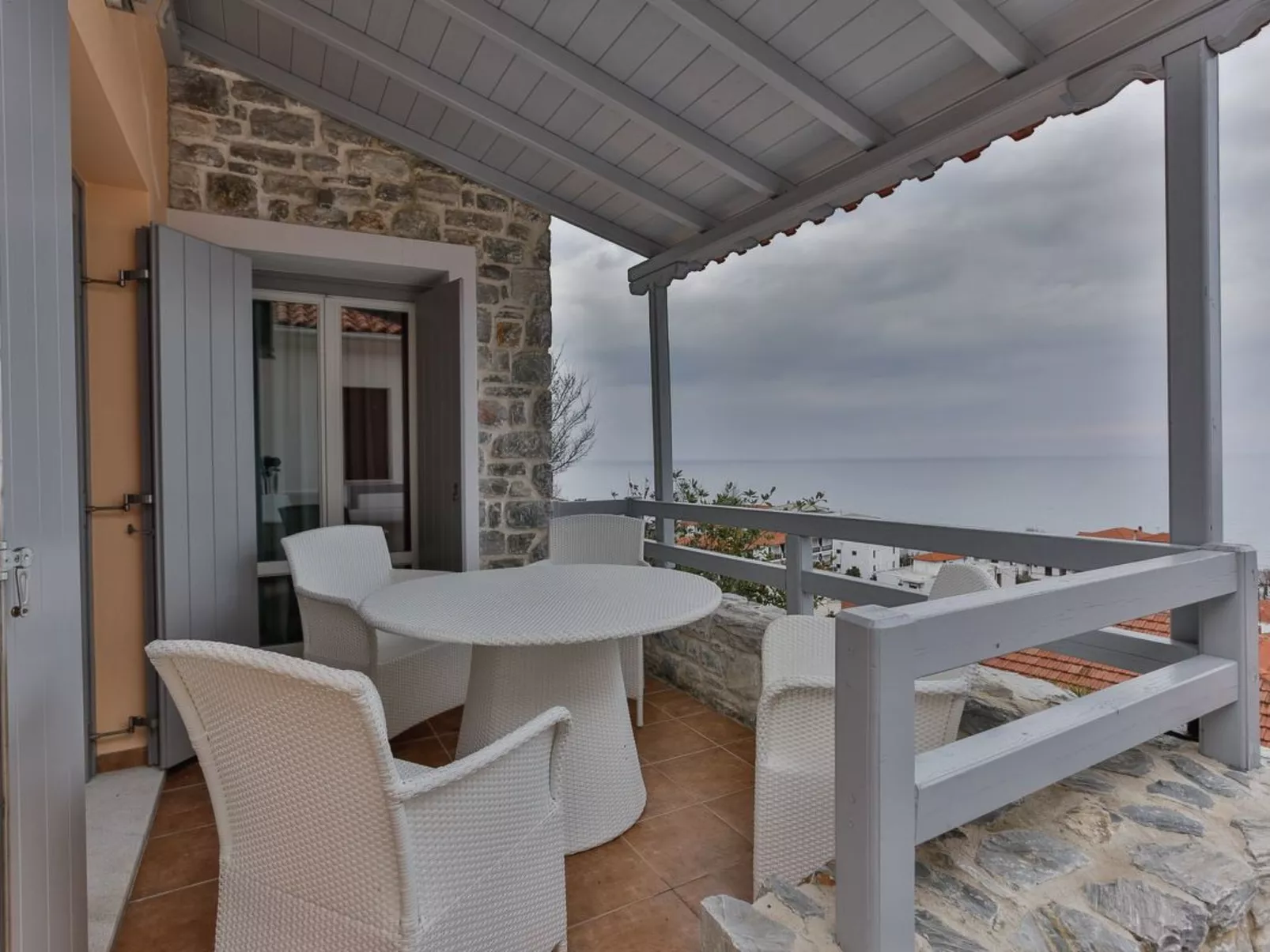 "Centaur Villa" direkt am Strand-Buiten