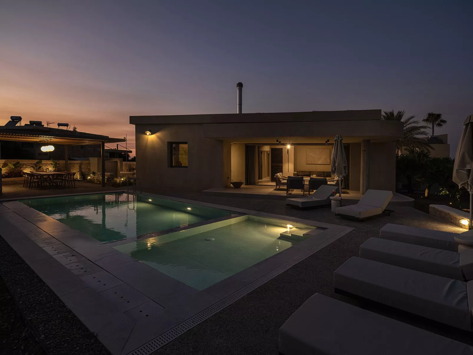 "Villa Portokalea", direkt am Meer-Buiten