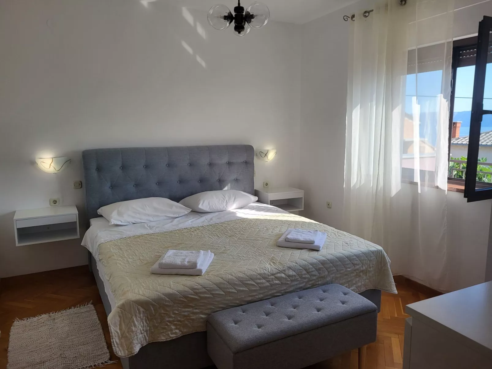 Meerblick-Wohneinheit  8 Personen am Zentrumsrand-Binnen