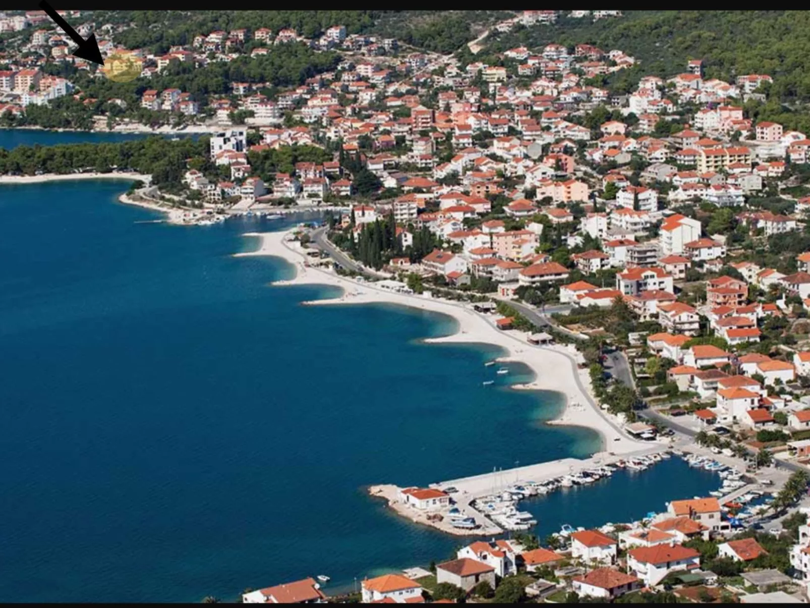 Trogir Yellow House A3-Buiten