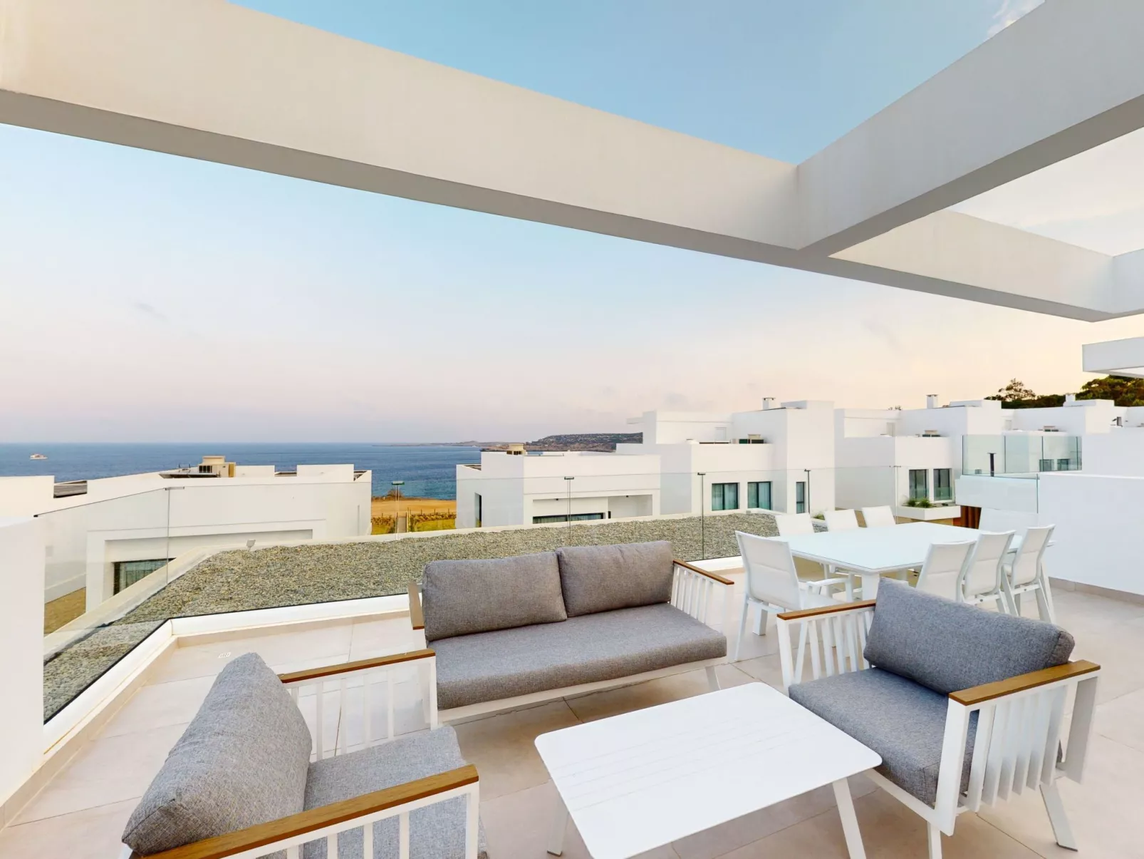 Periyiali Resort - Seitlicher Meerblick Villa Cleo - 16-Binnen