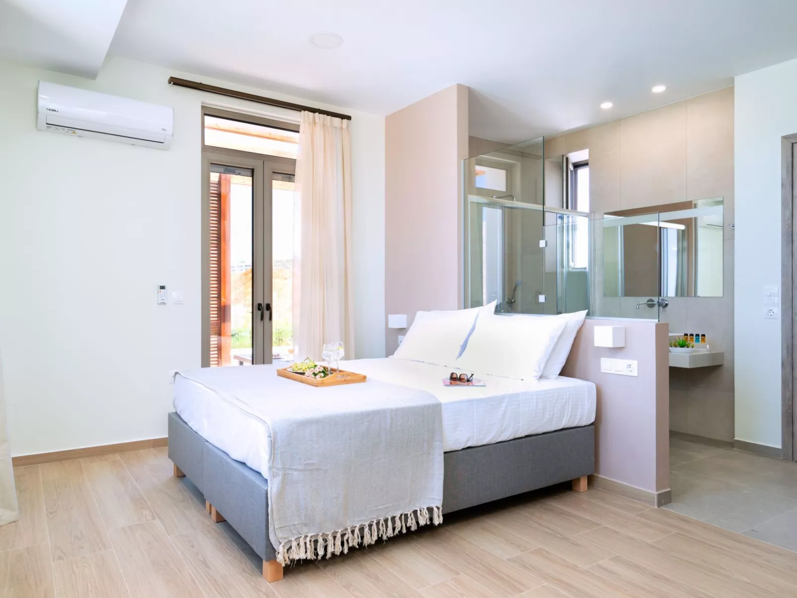 Villa am Strand in Rethymno mit privatem Pool-Binnen