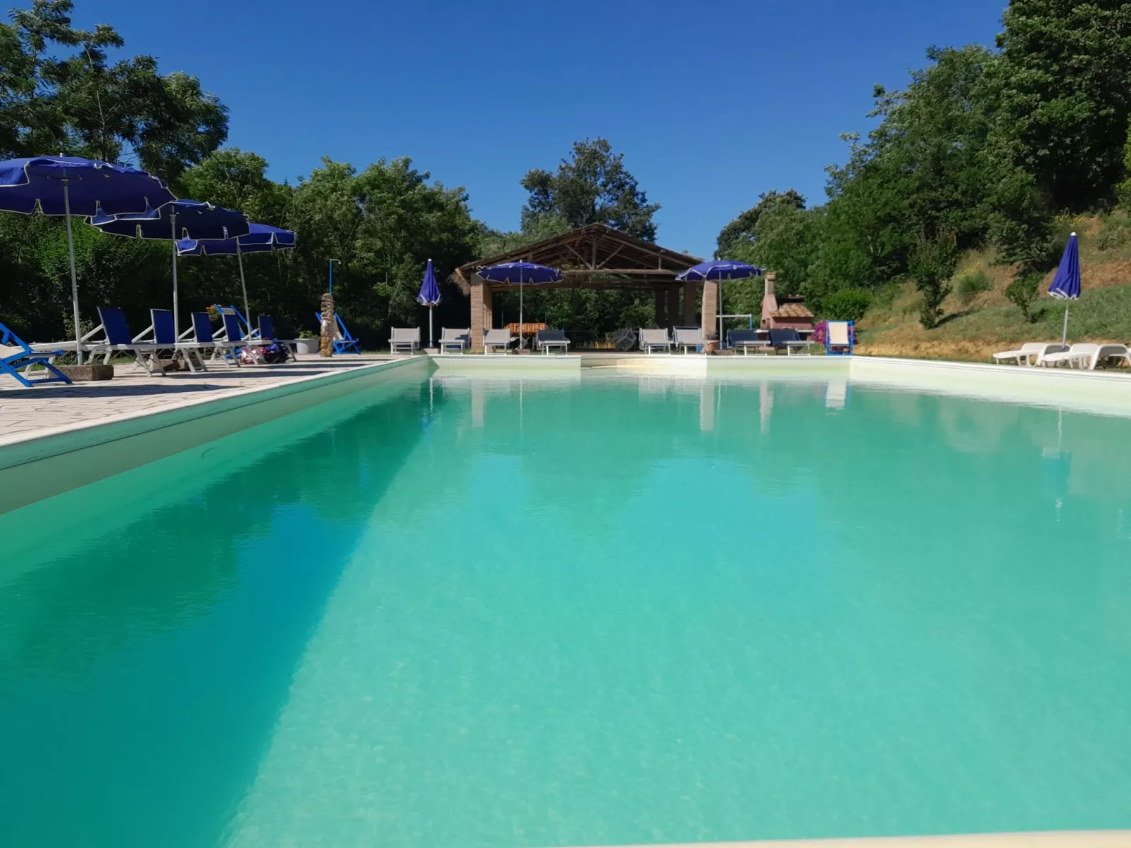 Girasole Haus mit Pool in Fauglia-Buiten