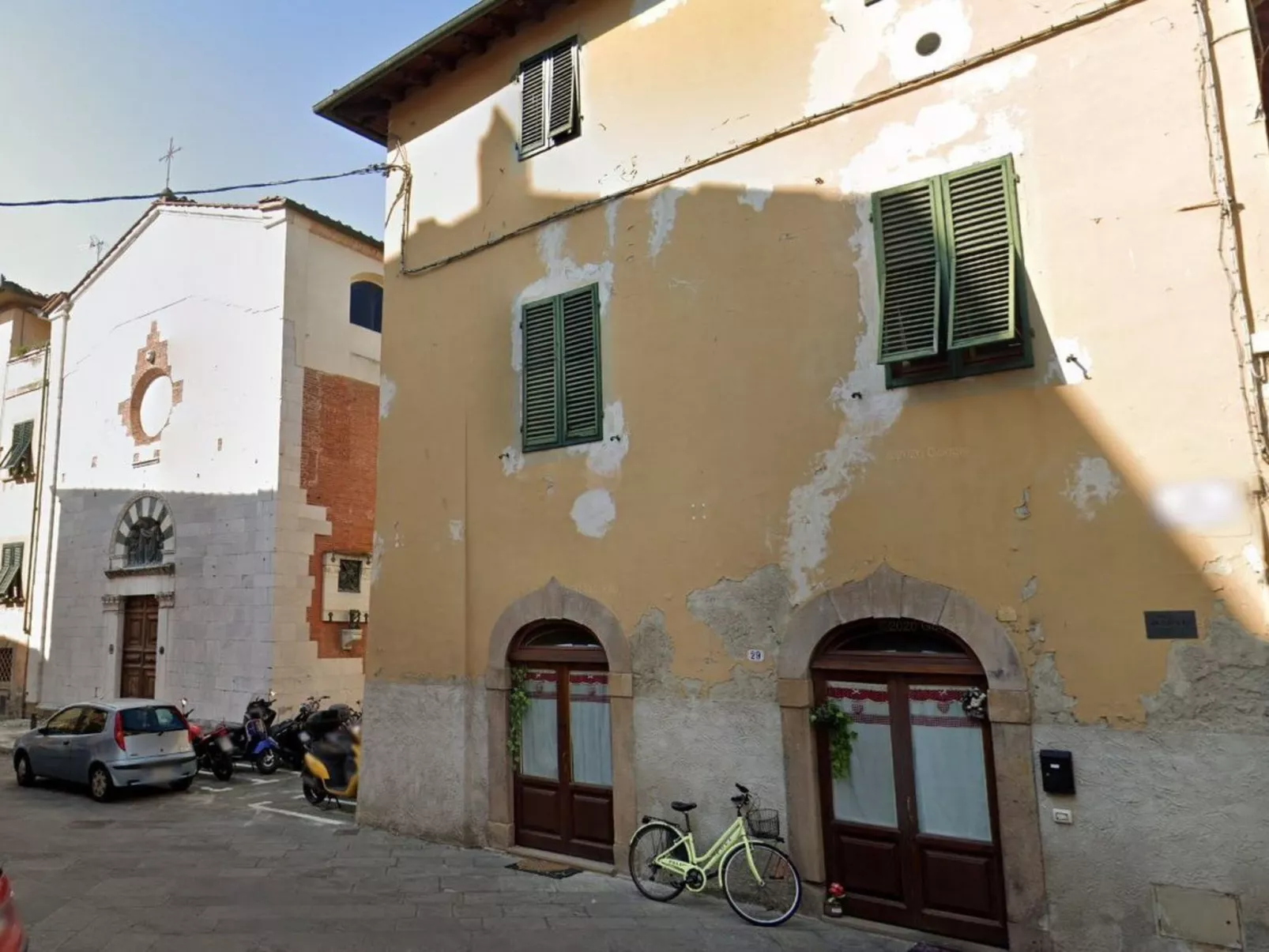 Unterkunft, Klimaanlage, Wi-Fi, historisches Zentrum-Buiten