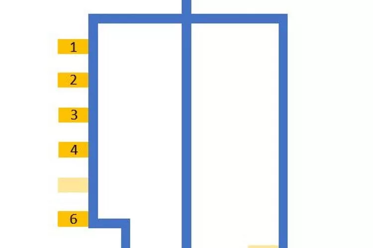 Hausboot Familiy & Friends LP 1 / 1-2 Personen-Plattegrond