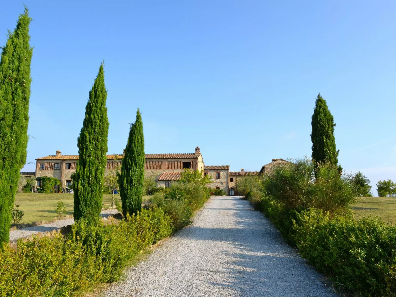Beccanella' Wohnung mit Gemeinschaftspool-Buiten