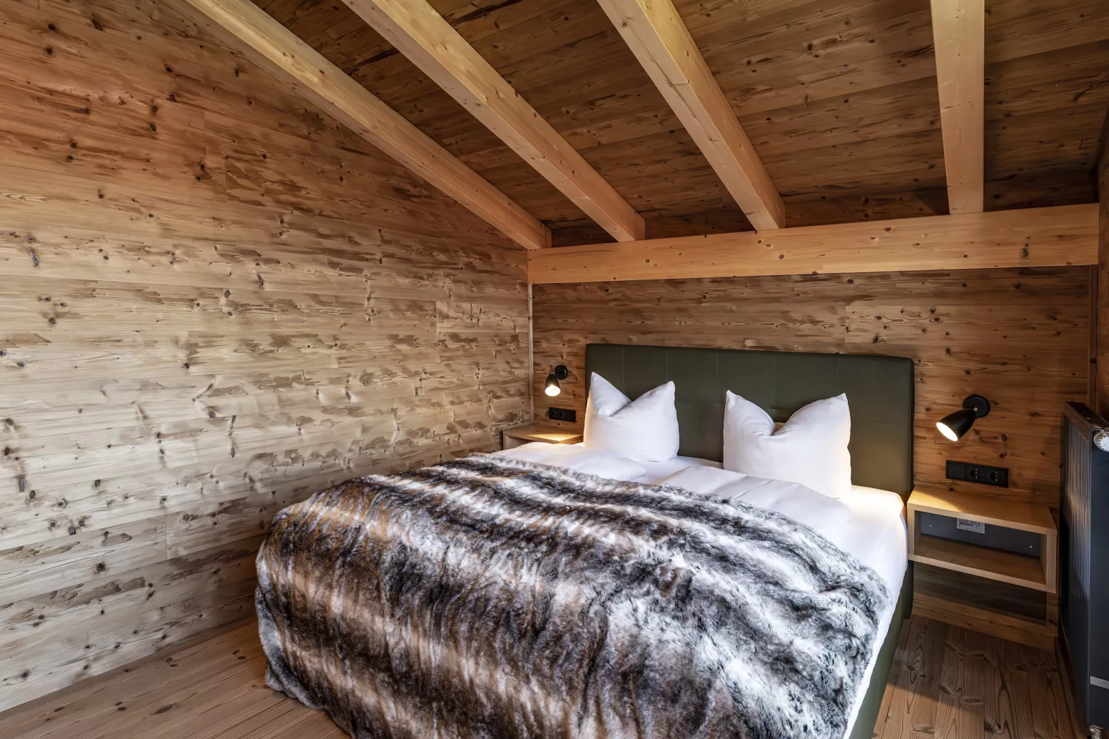 Chalet mit Sauna-Slaapkamer