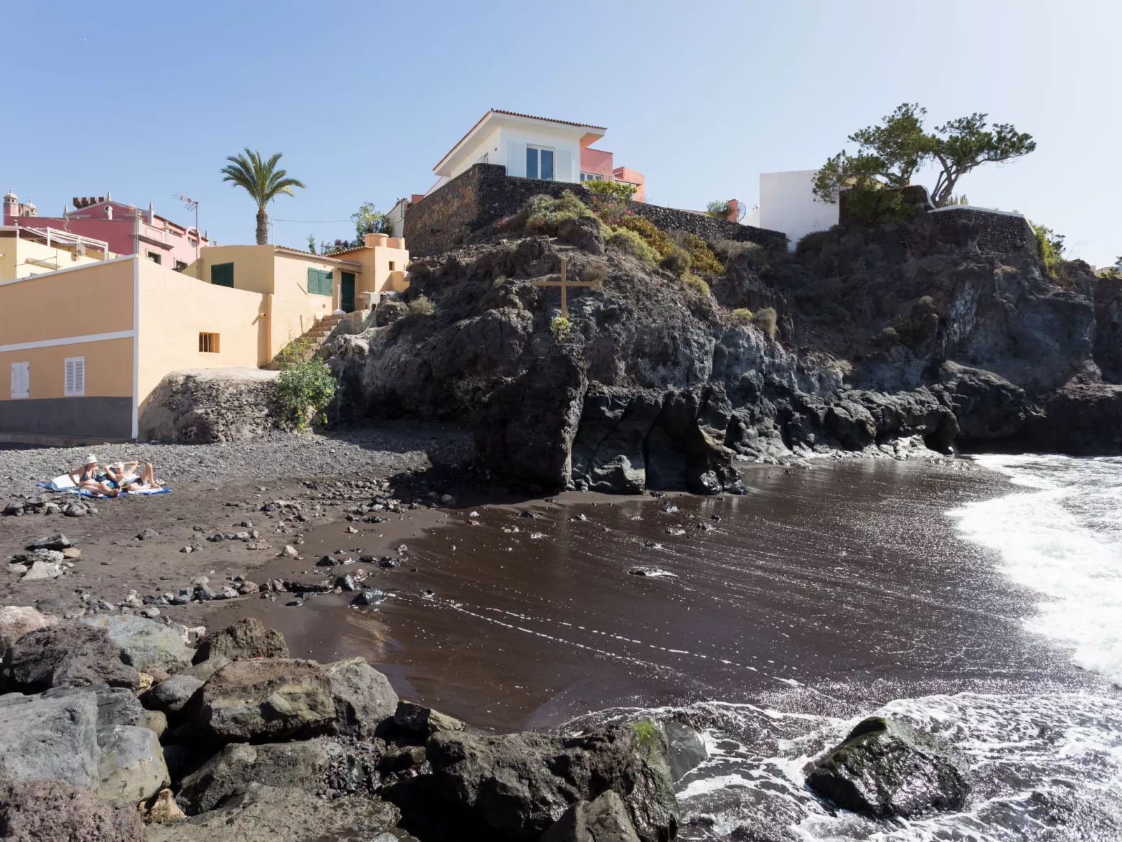 Für 3 Personen  + 1 Kind ca. 180 m&sup2; in Alcalá, Teneriffa (Westküste von Te-Omgeving