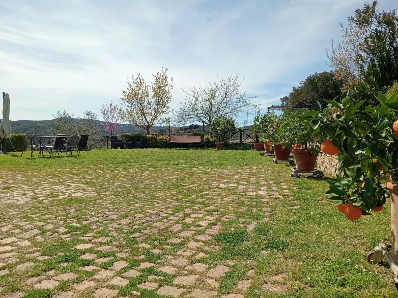 Marias Bauernhof-Buiten