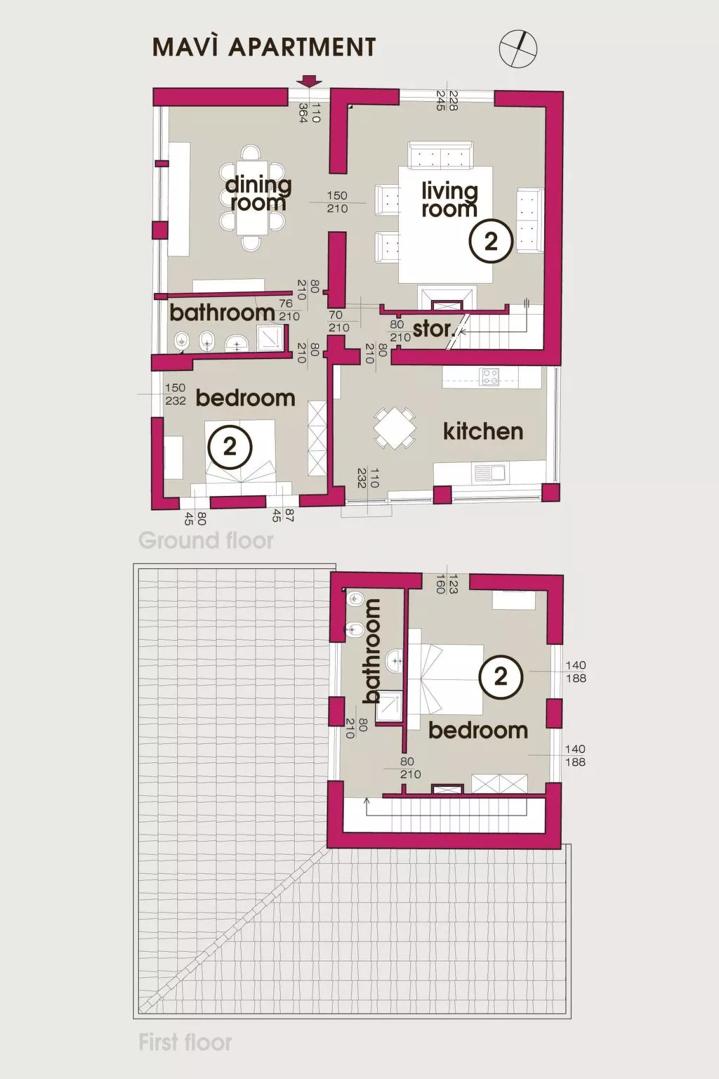 In Reggello mit privatem Patio-Binnen