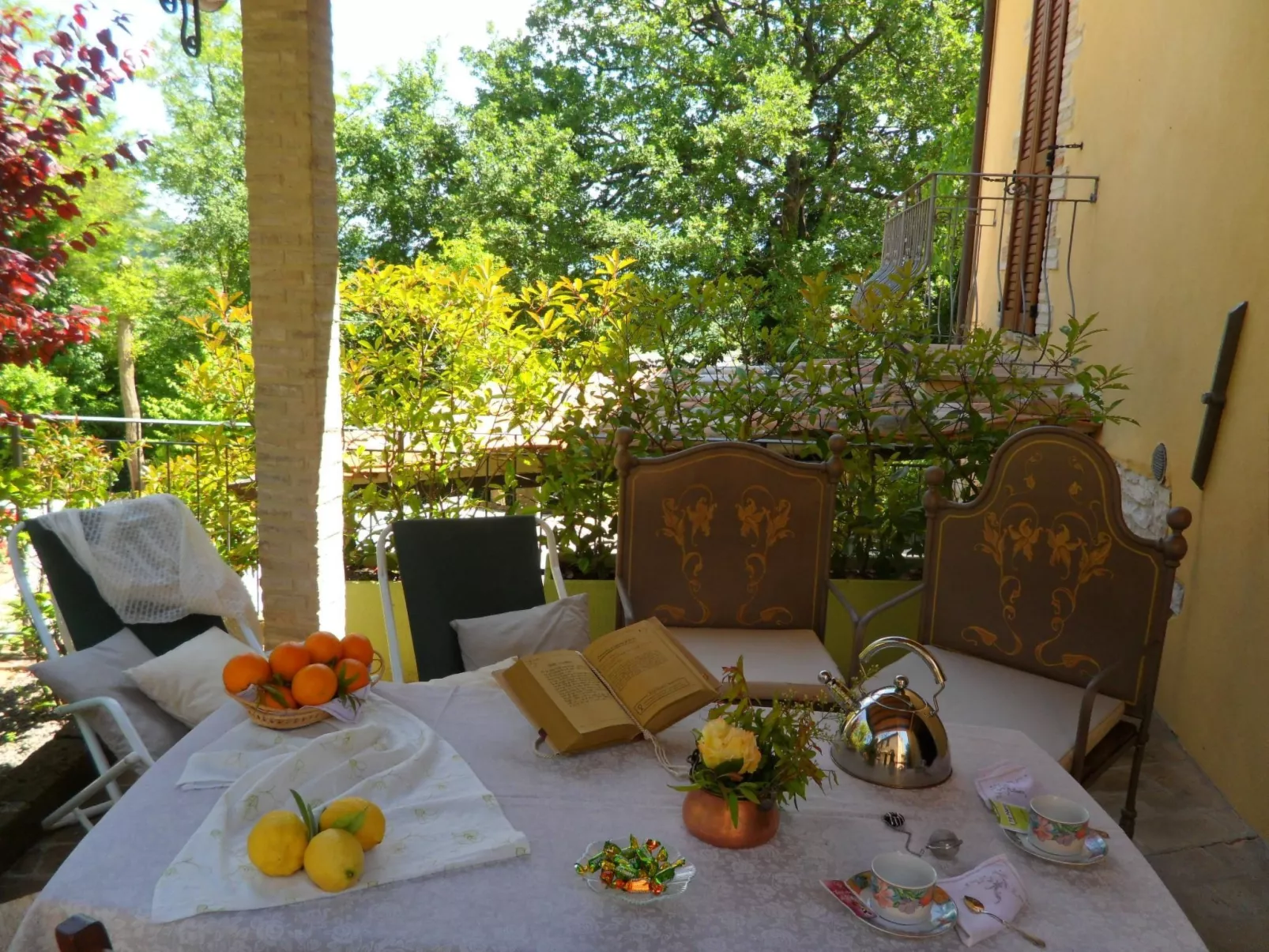 Rose in Cagli-Buiten