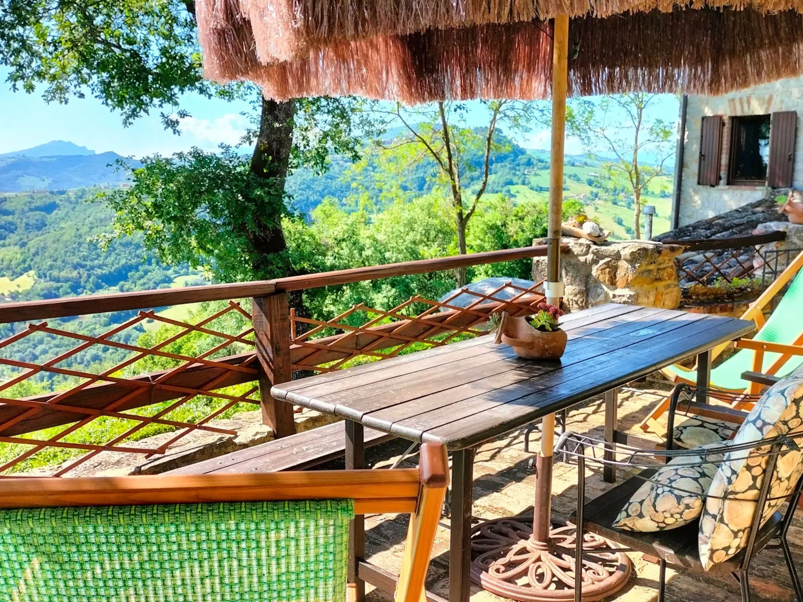 Charmantes Bauernhaus in Penna San Giovanni-Buiten