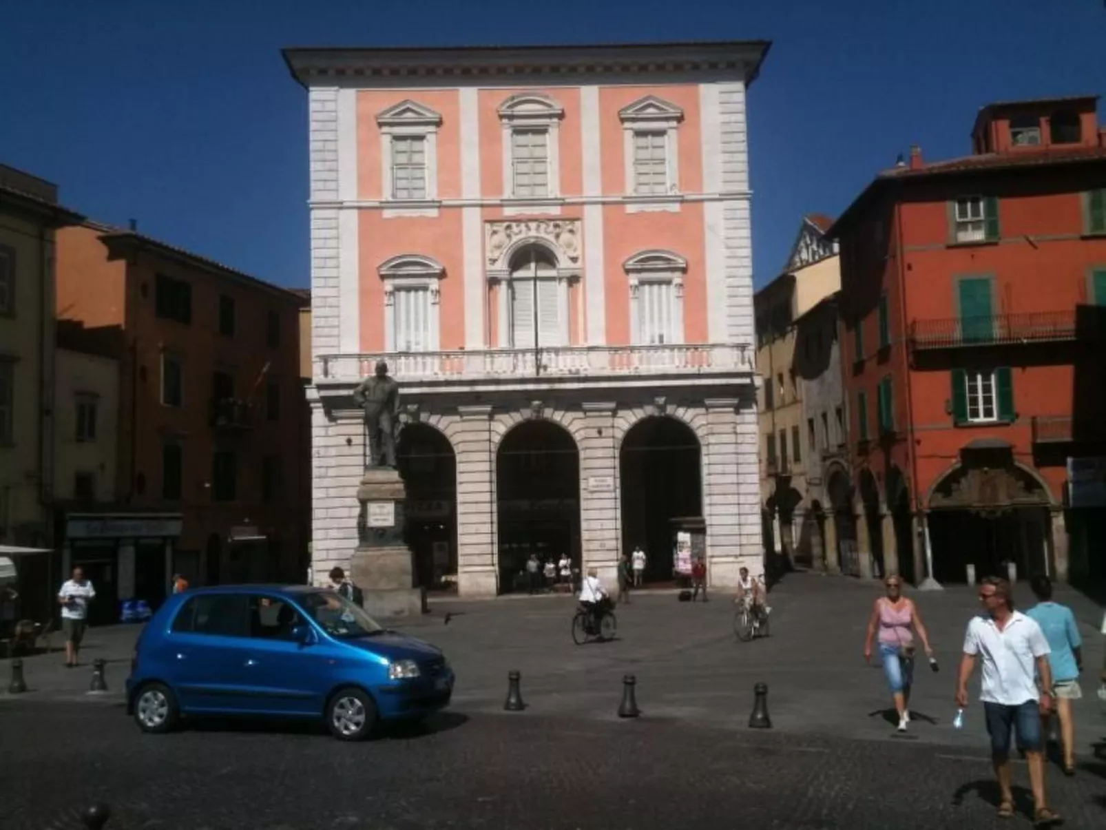 Mobilheim "Toscane1" mit Pool-Buiten