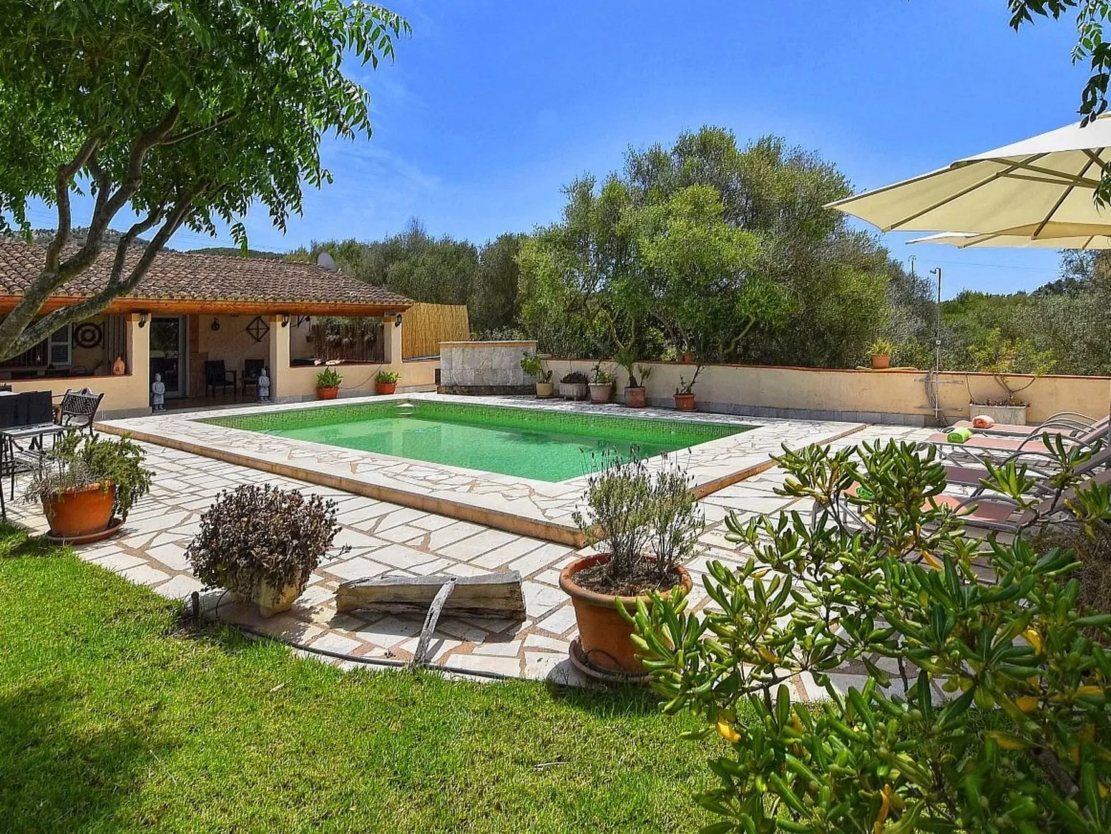 Finca Son Macia ruhige Lage Schwimmbad und Klimaanlage-Buiten