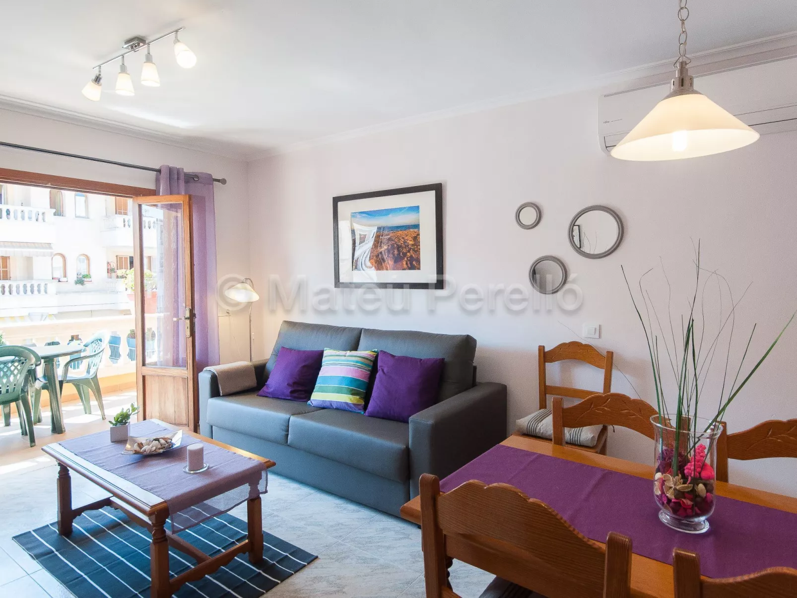 OB5-Wohnung mit 2 Doppelzimmern und Balkon-Binnen