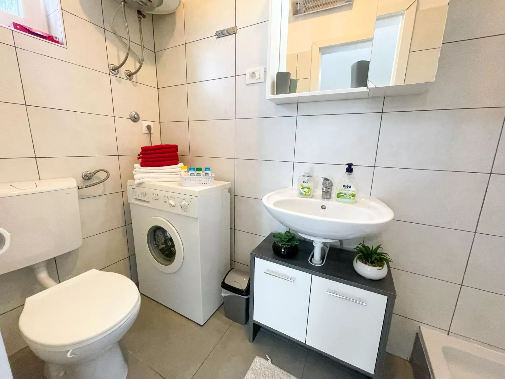 Gemütliches Appartement in Crikvenica mit Terrasse und Stadtblick und Nah am St-Binnen