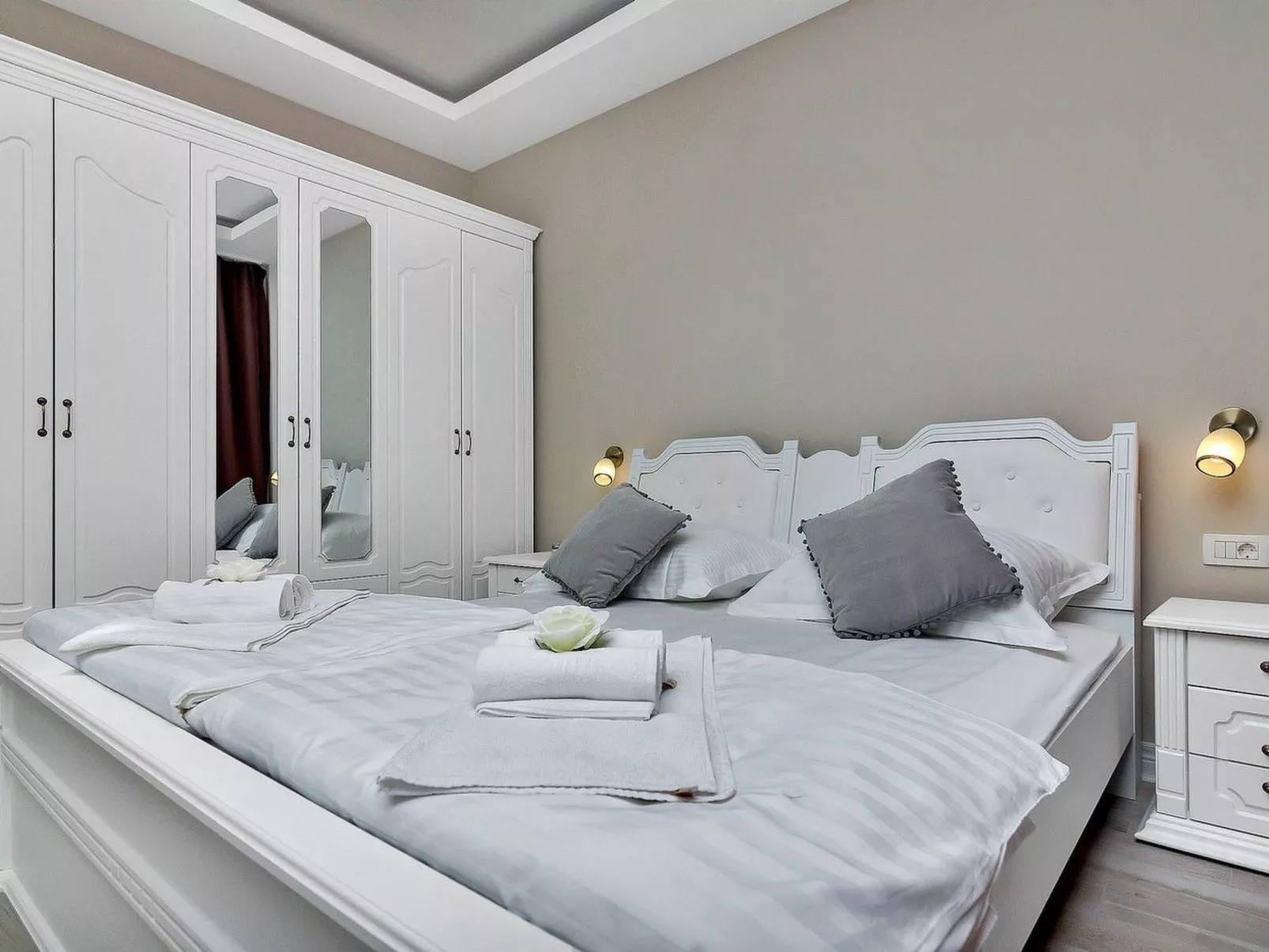 In Makarska mit Schöner Terrasse-Binnen