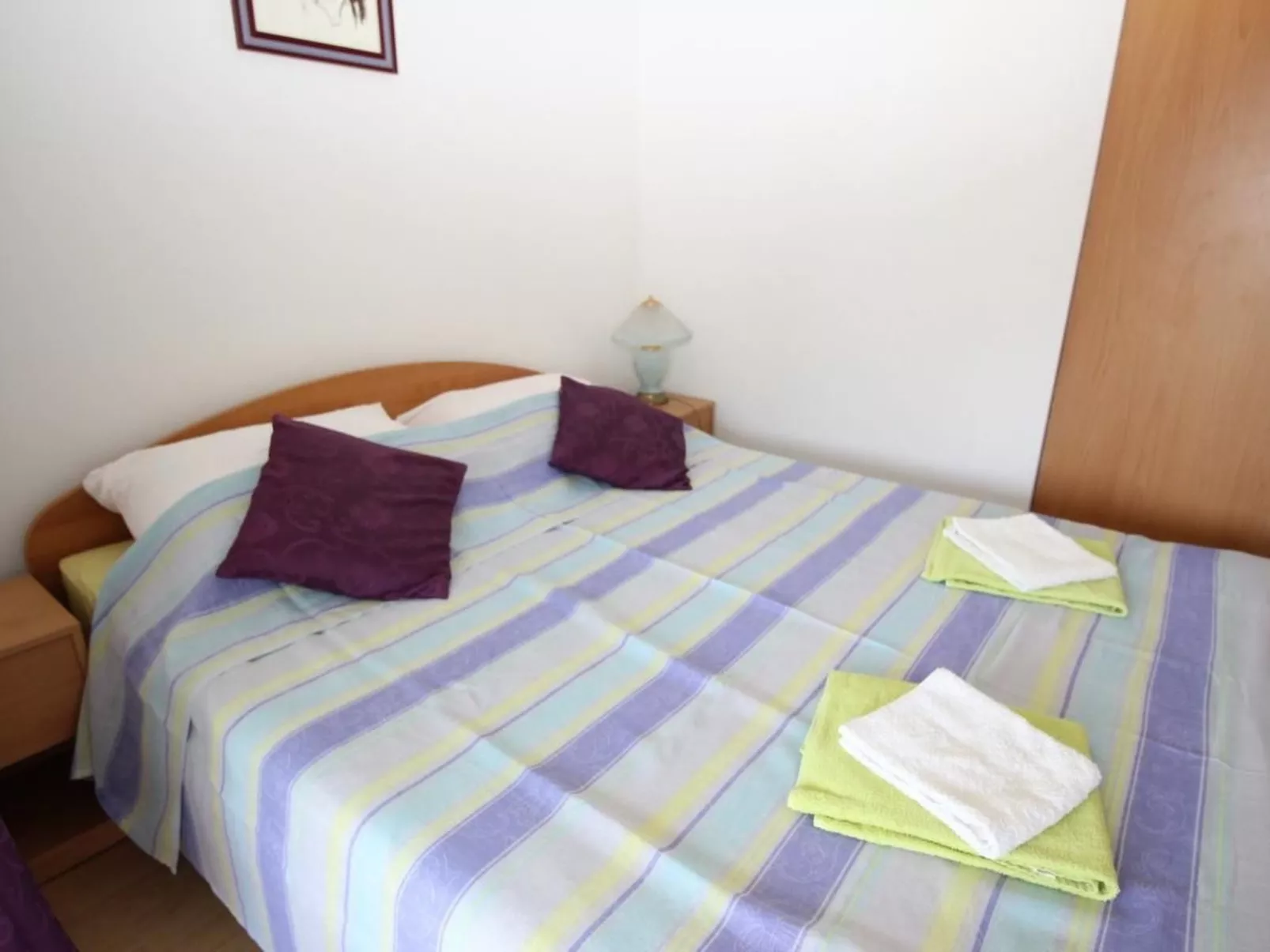 Wohnung in Baška mit Eigenem Balkon-Binnen