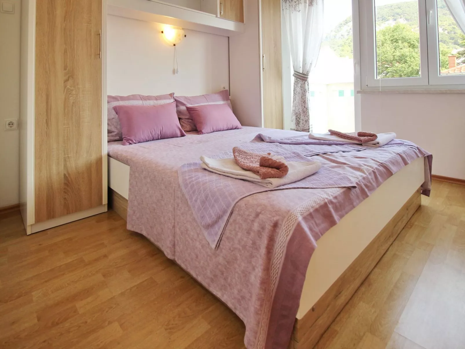 Appartement in Baška mit Eigenem Balkon-Binnen