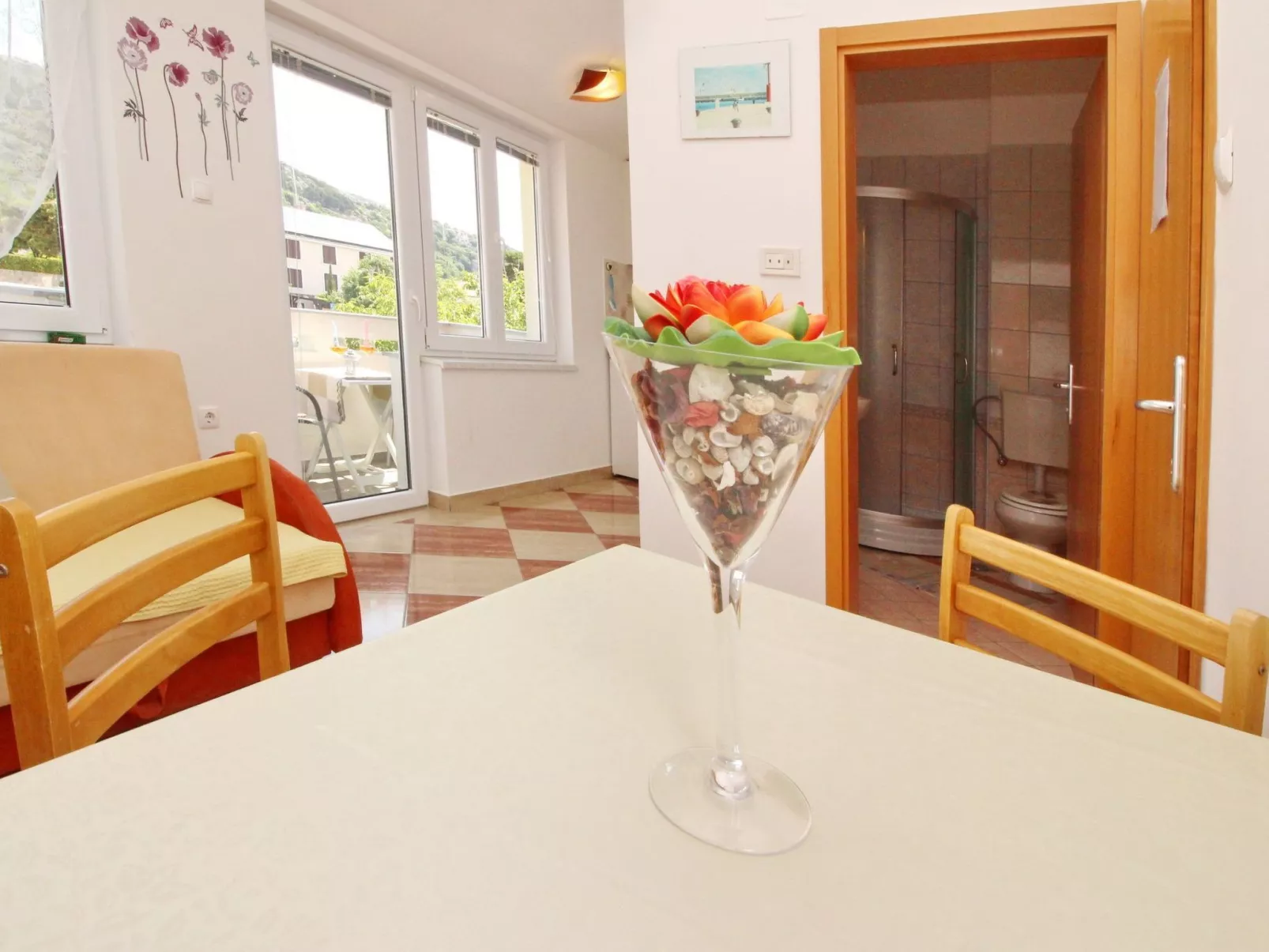 Modern eingerichtete Apartment ideal für junge Paaren im Zentrum von Baska-Binnen