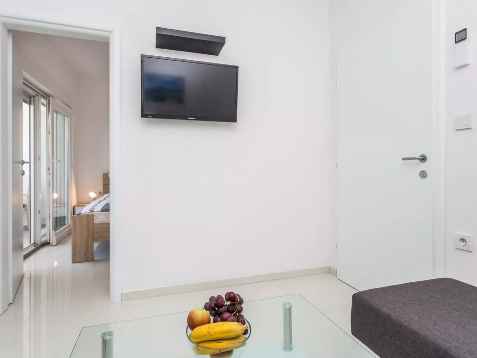 Tolle Wohnung in Baška mit Eigenem Balkon-Binnen