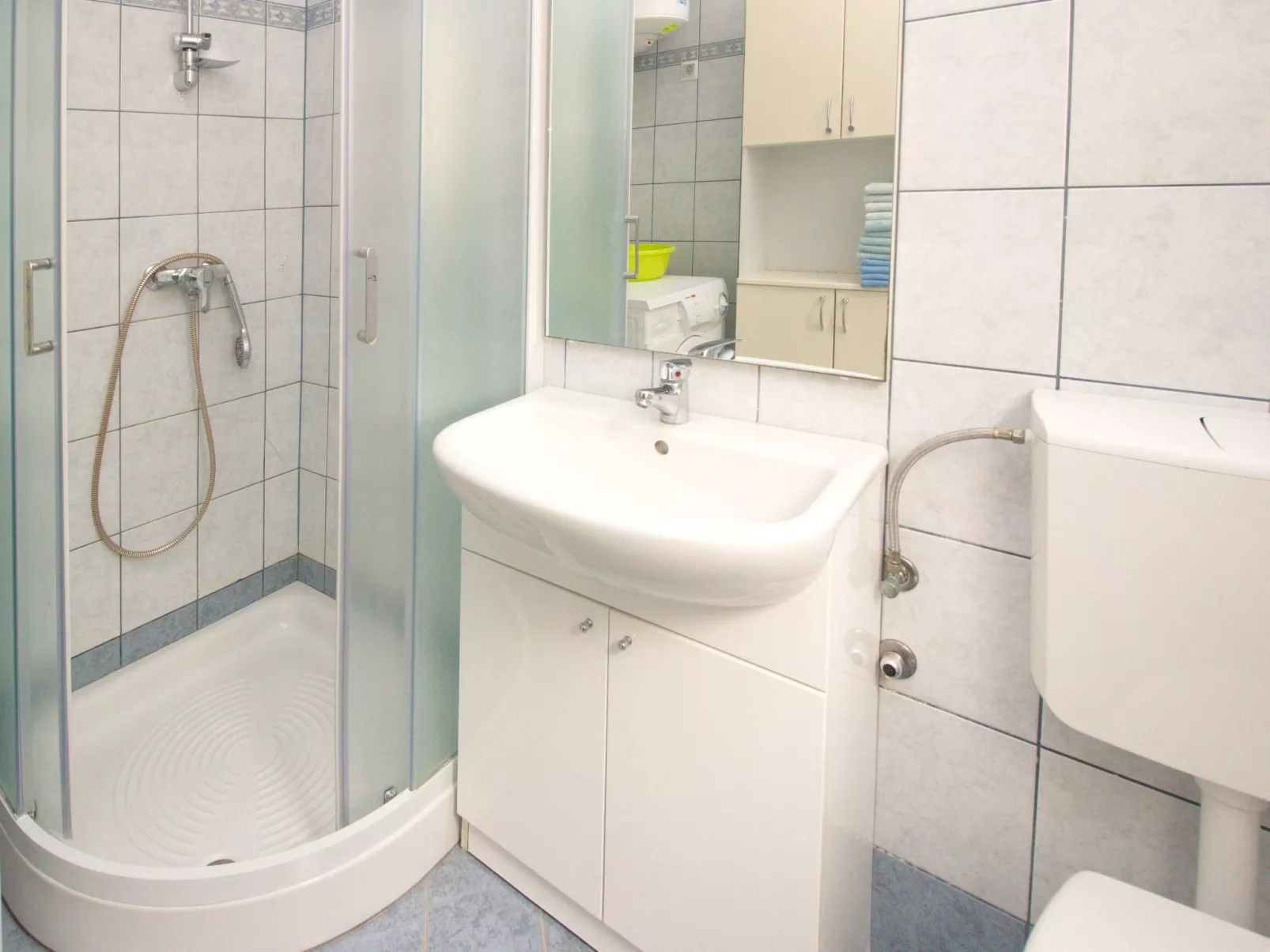 In Baška mit Eigenem Balkon-Binnen