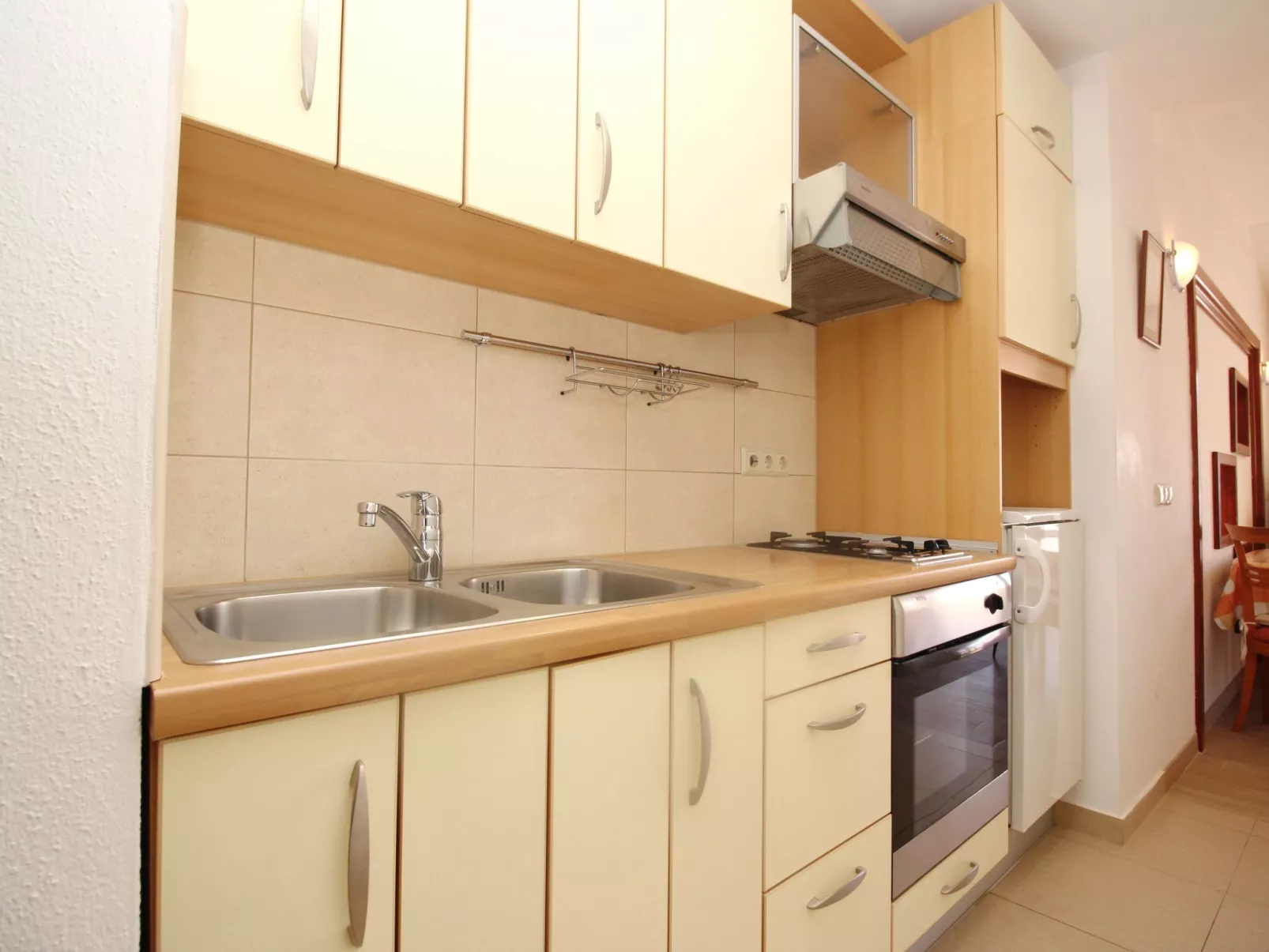 In Baška mit Eigenem Balkon-Binnen