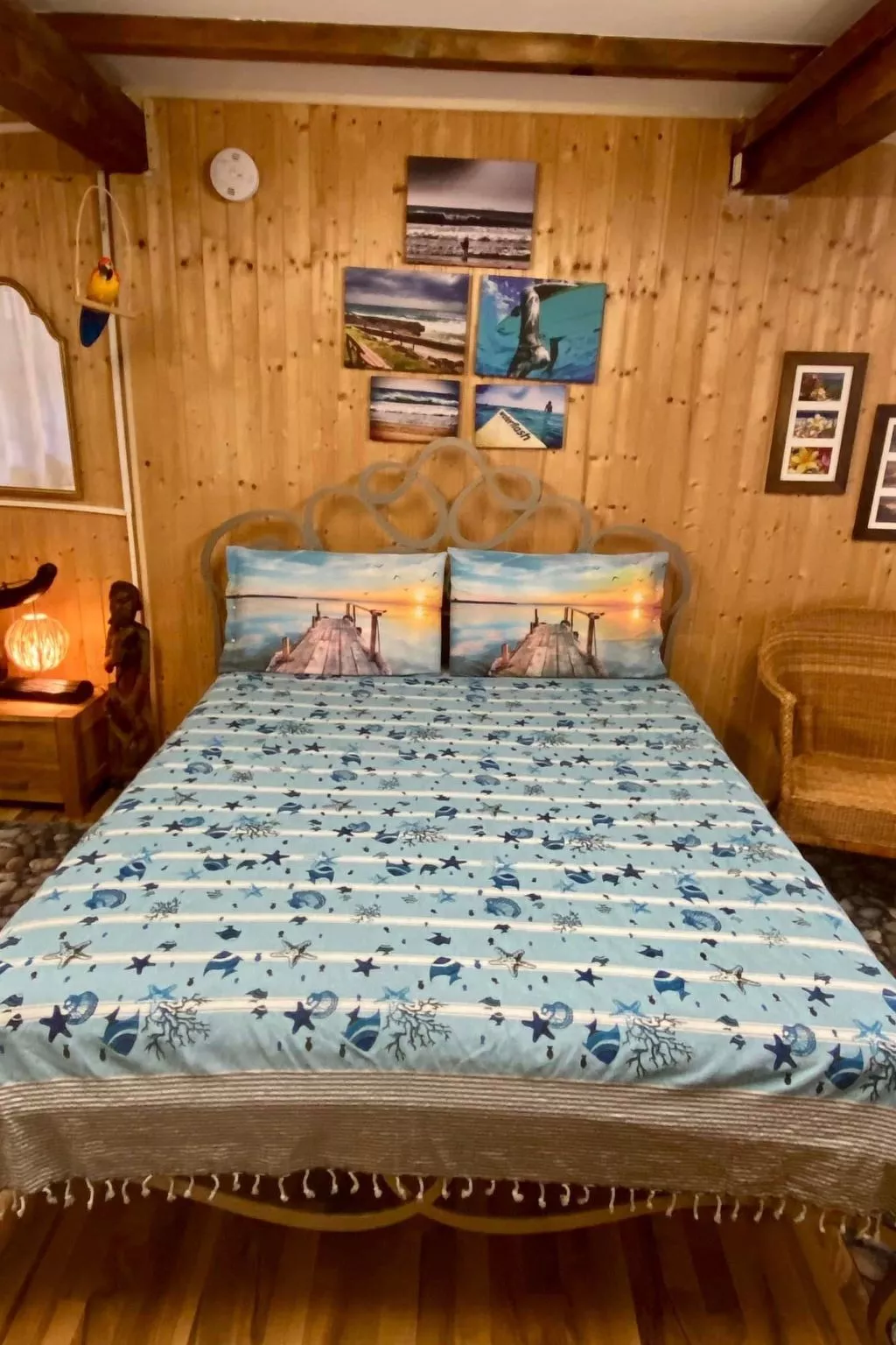 Insel-Ferienhaus-Binnen