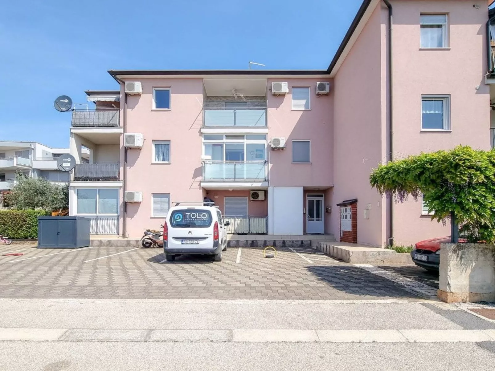 Wohnung "Ezia" mit Balkon-Buiten