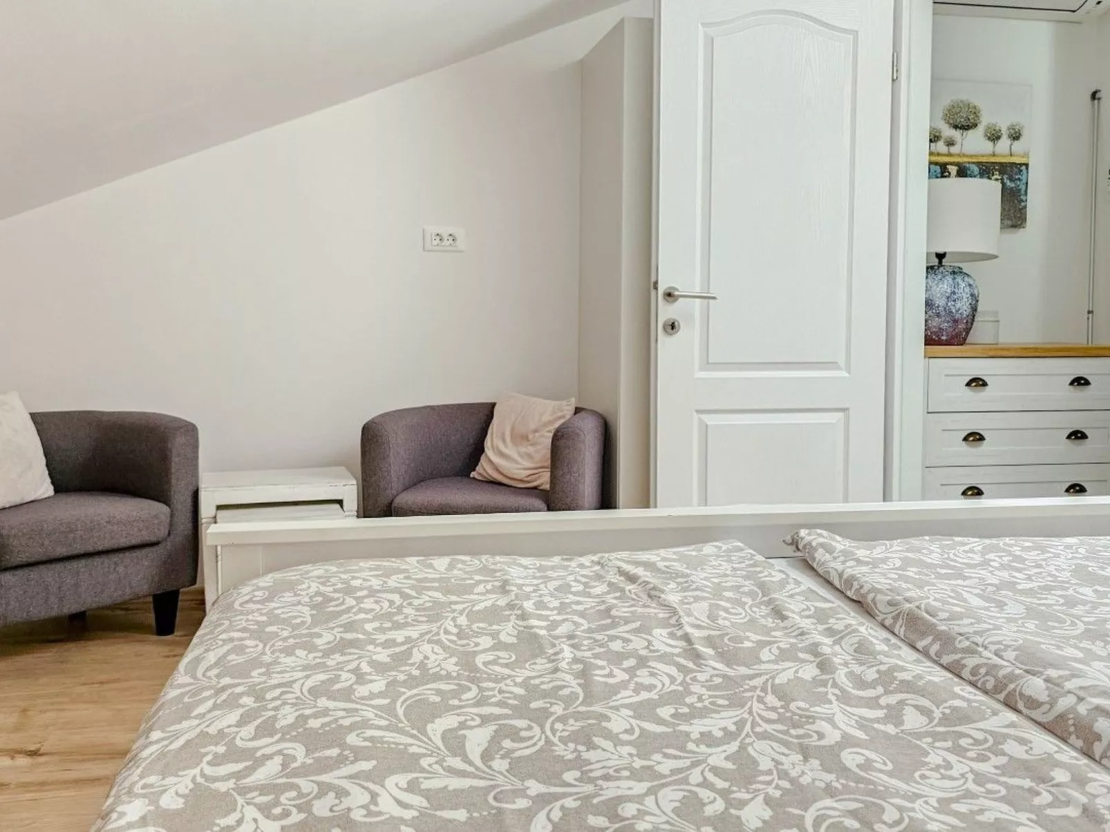 Wohnung mit Balkon für 4 Personen-Binnen