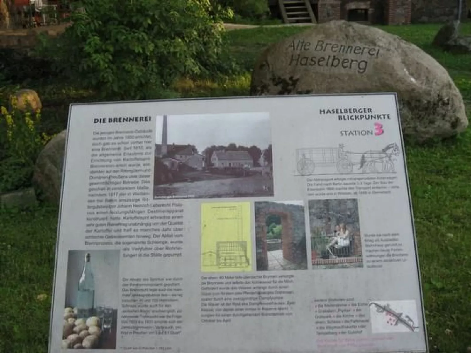 Wohnung in Haselberg mit Großem Garten-Buiten