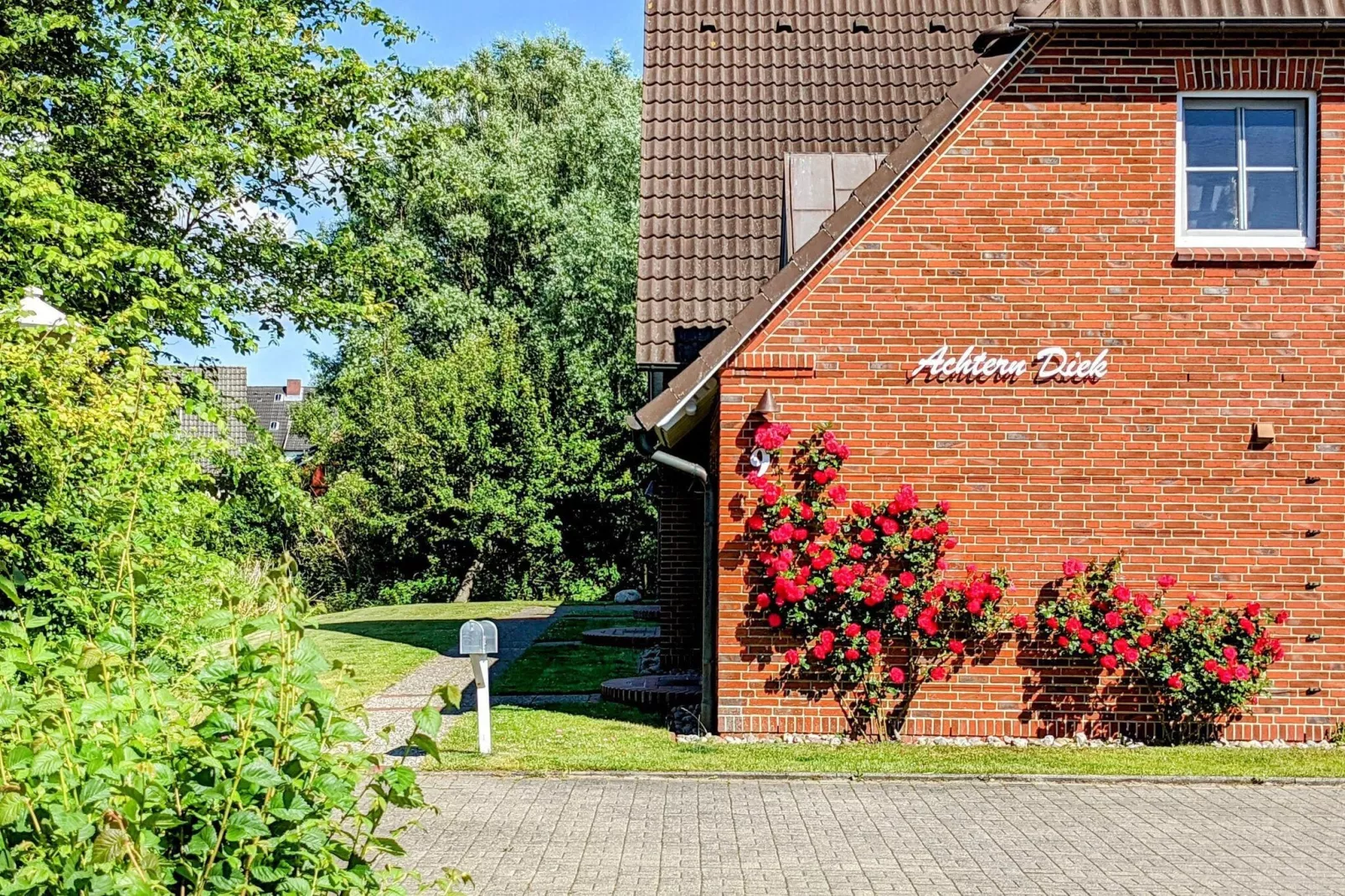 Achtern Diek-Buitenkant zomer