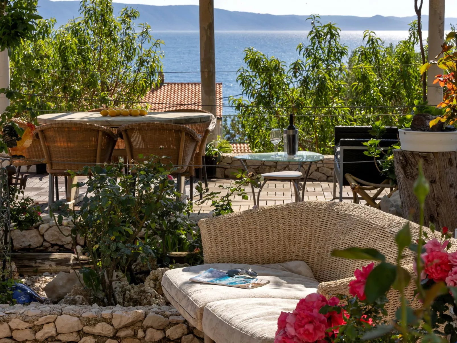 Wohnung in Drašnice mit Schönem Garten-Binnen