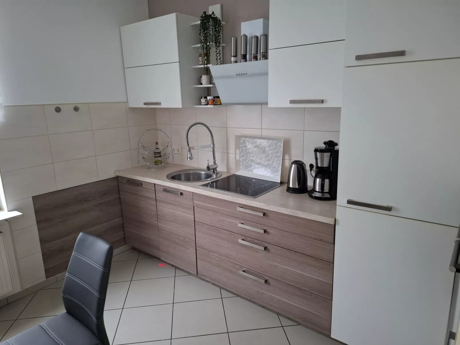 Private Ferienwohnung in Nordenham, großer Balkon-Binnen