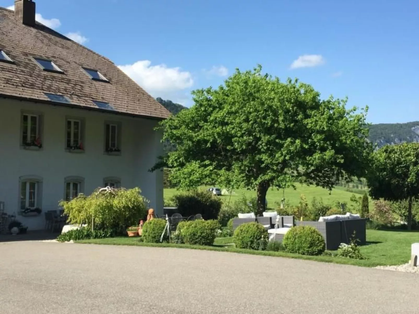 Schafmatthof Dachwohnung-Buiten