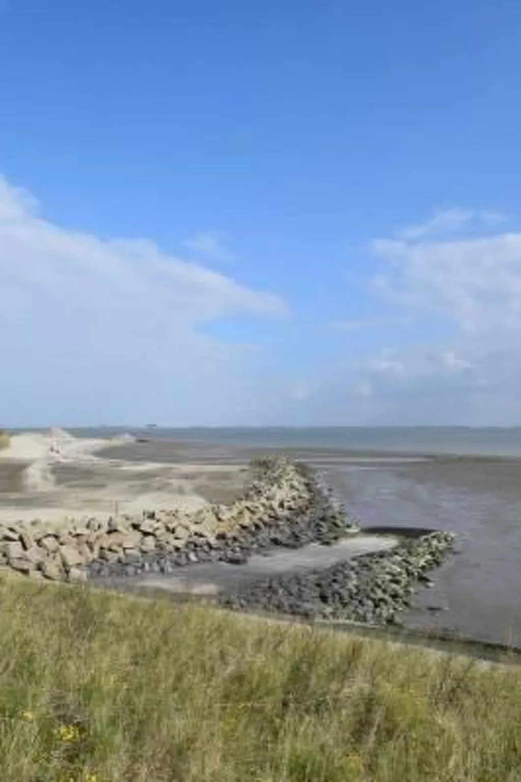 Kleines Haus mit Garten, direkt hinter dem Deich-Buiten