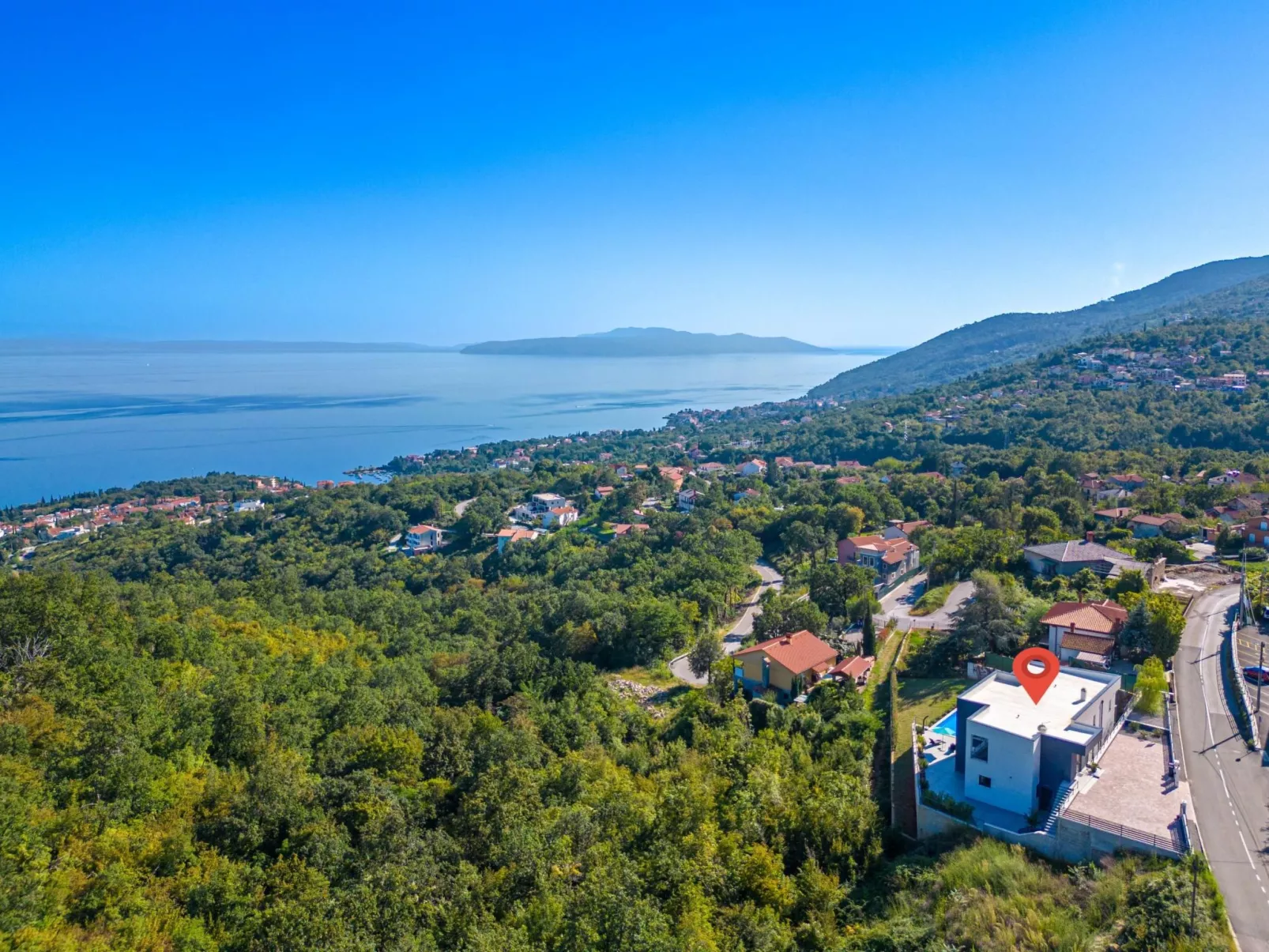 Schönes Ferienhaus Villa Ziganto-Buiten
