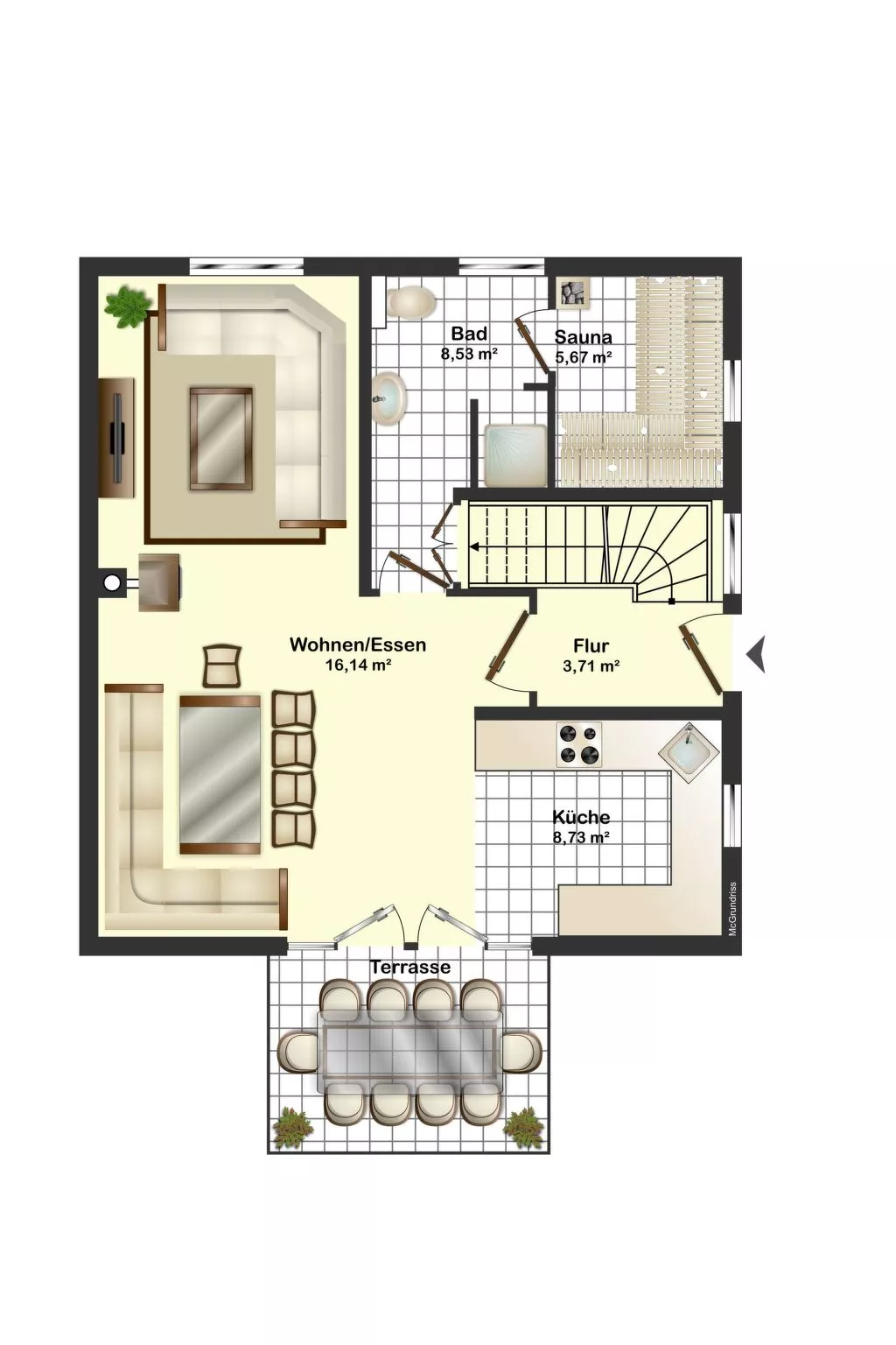 Träumen unter Reet-Binnen