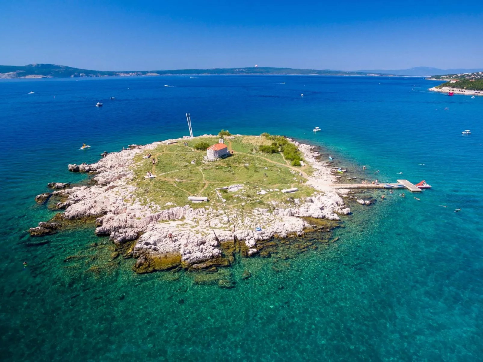 Wohnung mit Terrasse, 200m vom Strand entfernt-Buiten