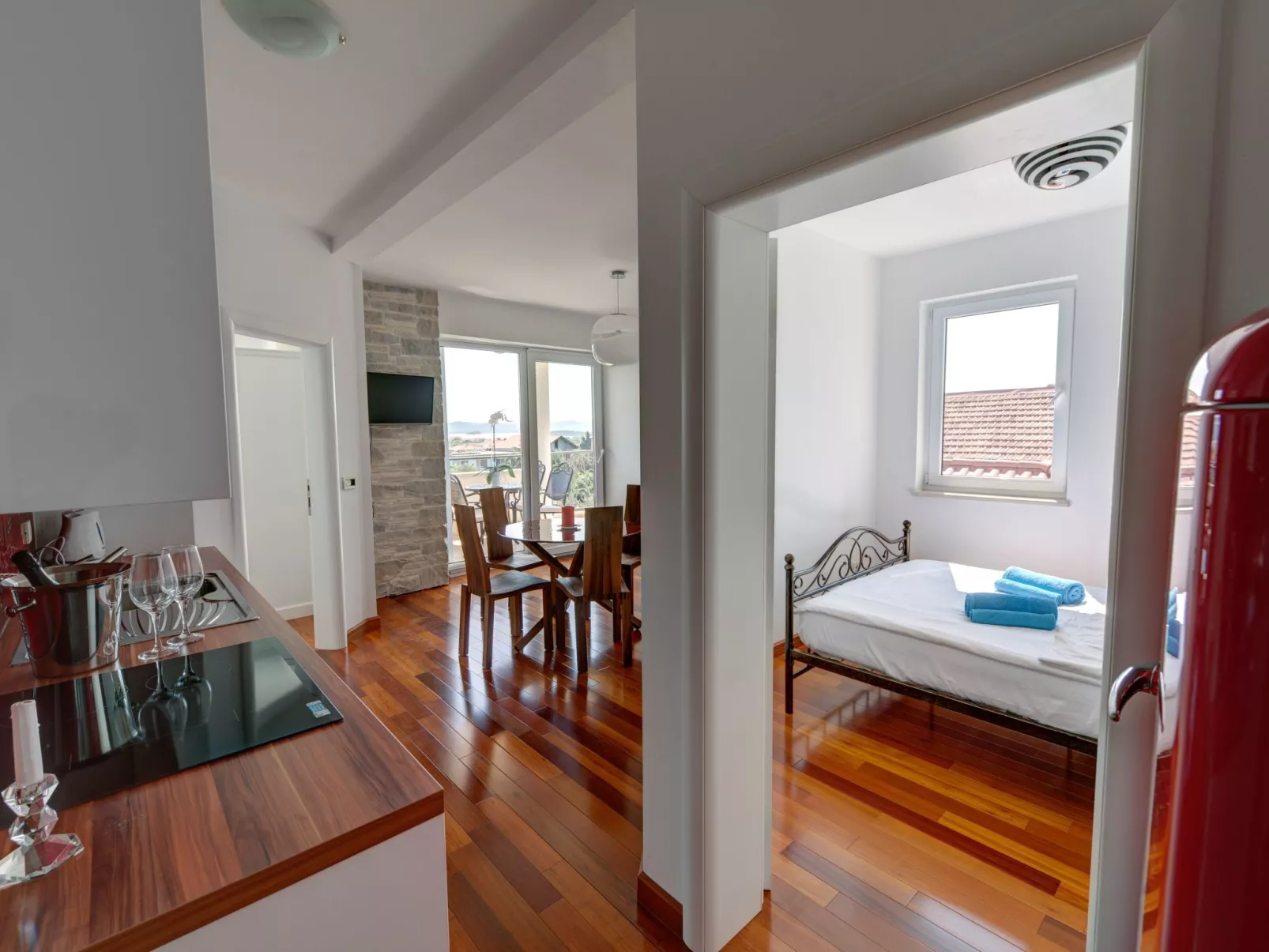 Wohnung für 4 Personen mit Pool-Binnen