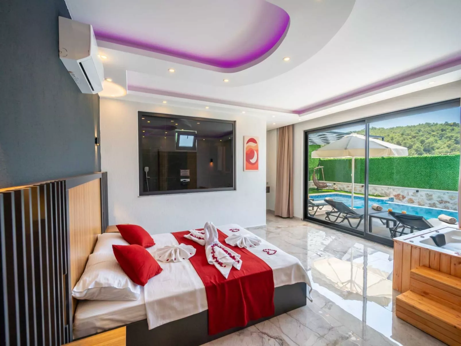 Romantische Luxusvilla in Kalkan Islamlar-Binnen