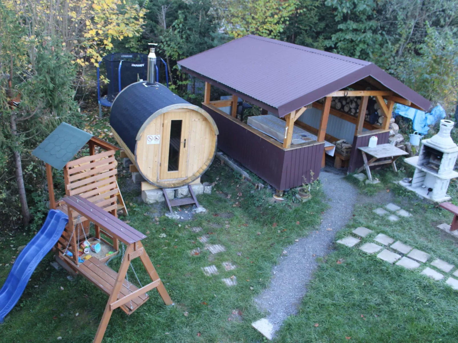 Hütte in der Orava-Buiten