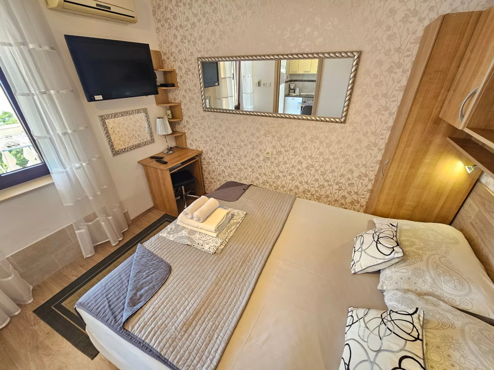 Wohnung für 2 Pers. mit Balkon-Binnen