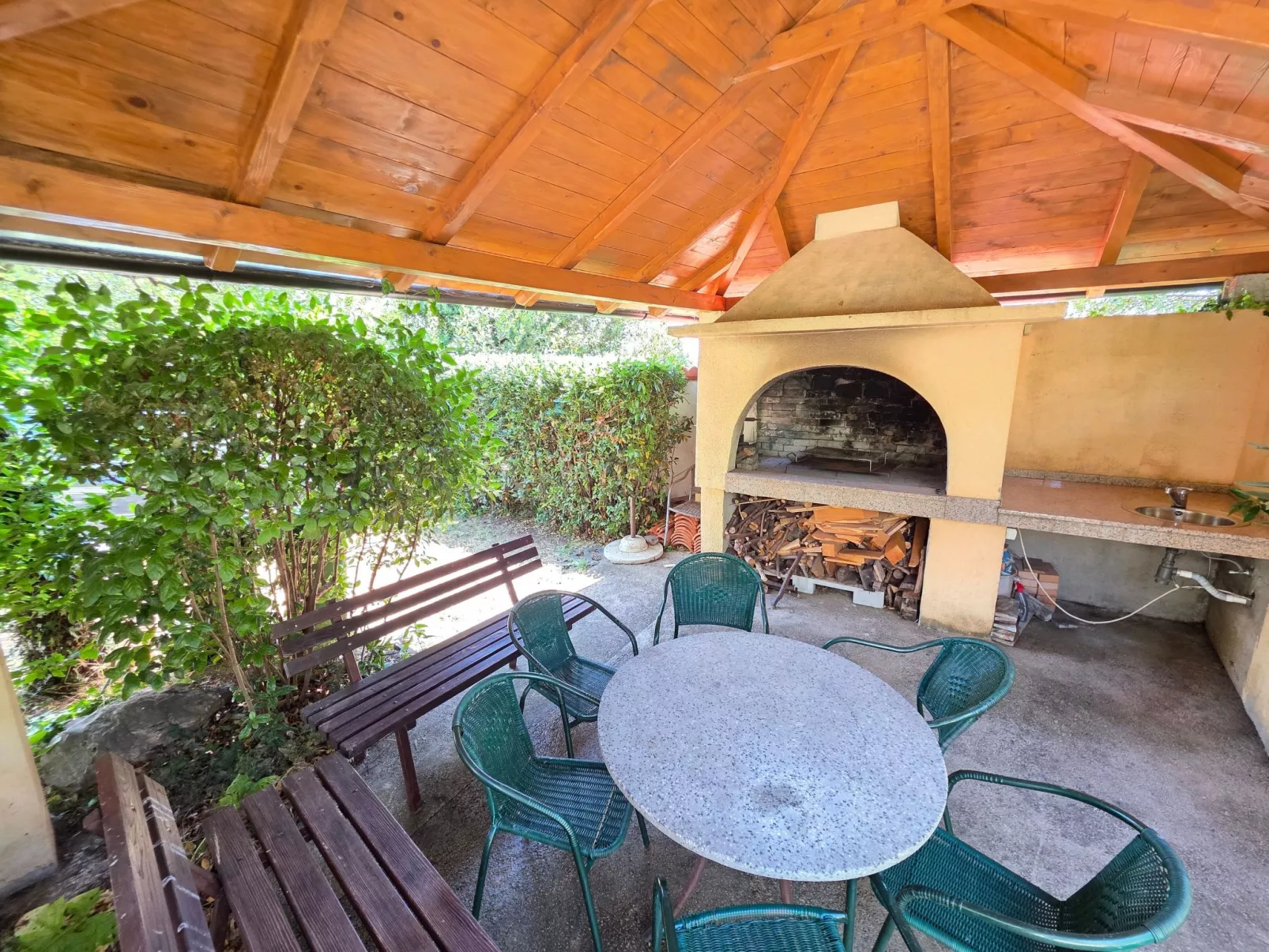 Wohnung 150m vom Strand entfernt-Buiten