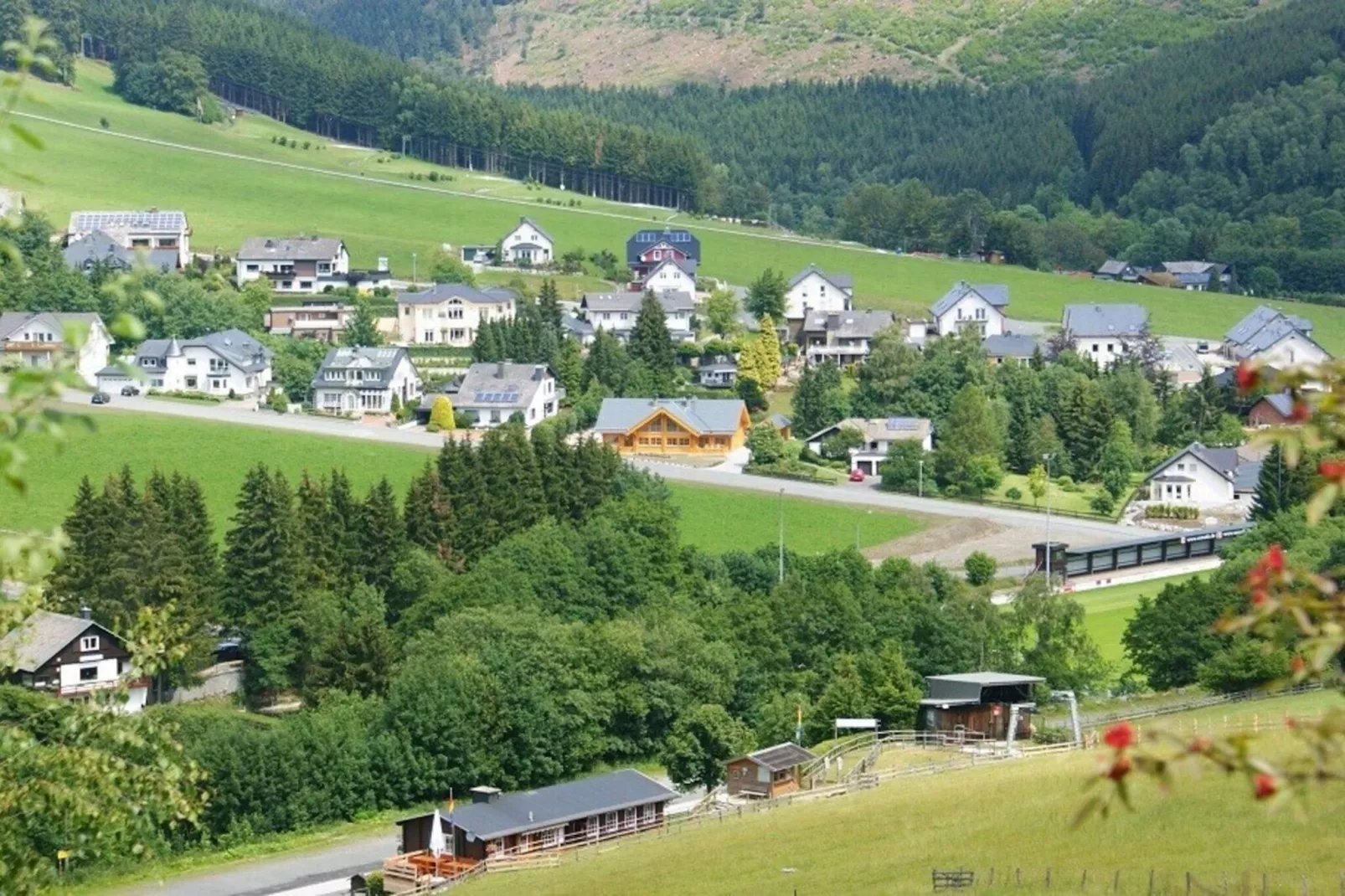 Luxus Blockhaus A-Gebieden zomer 1km