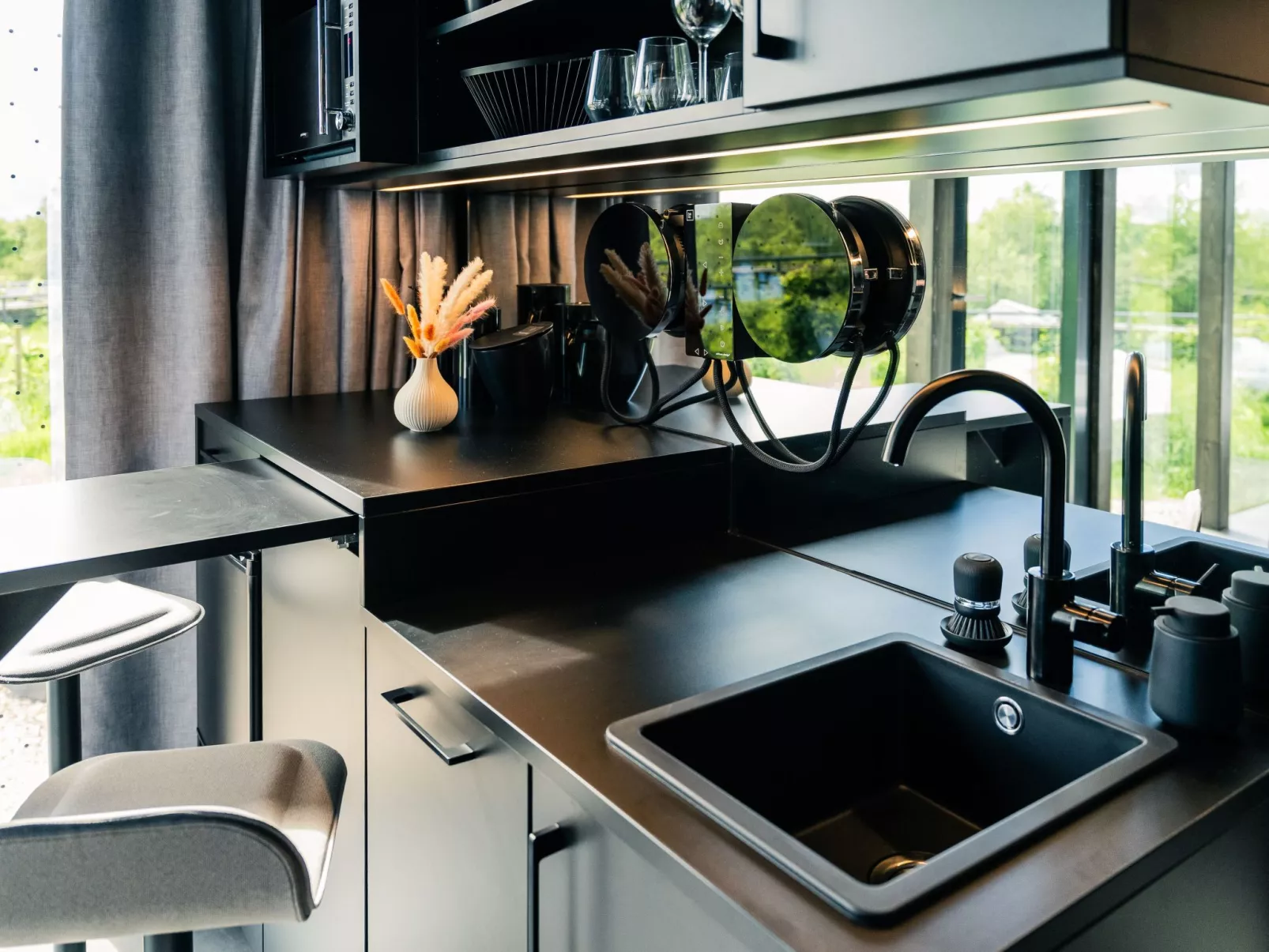 (8)Cabin Style Sauna-Binnen