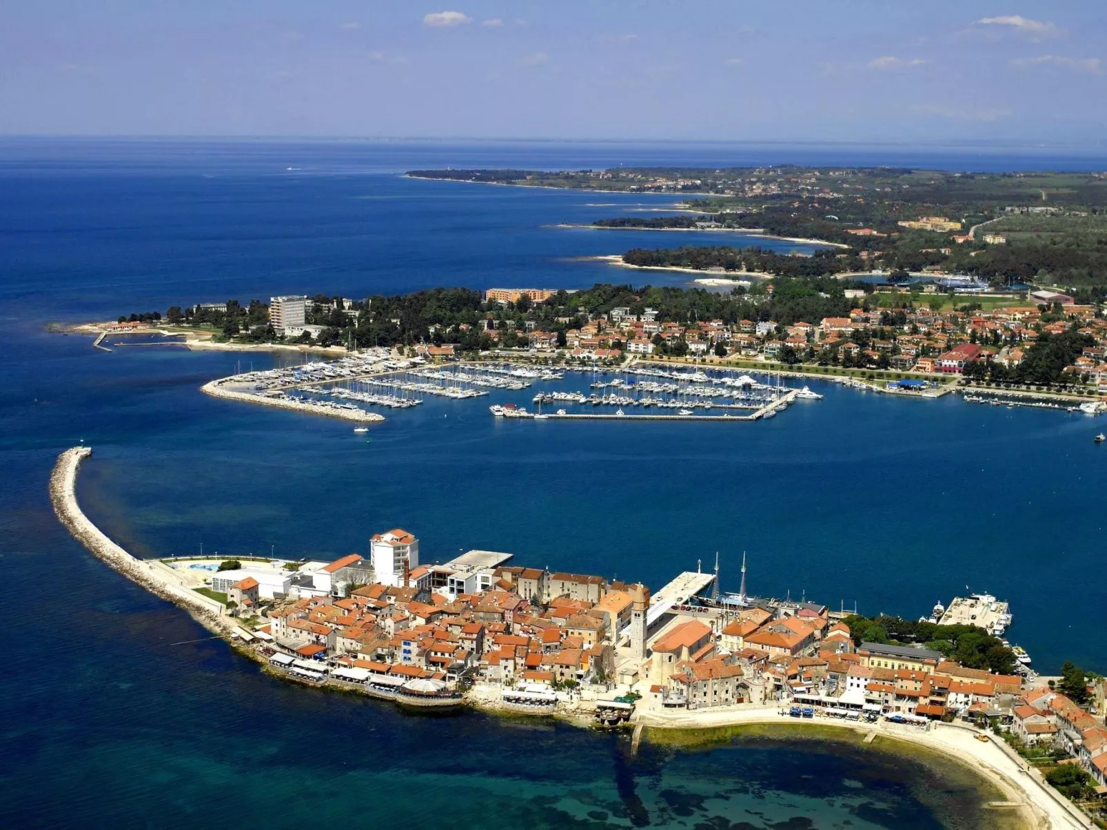 Komfortable Wohnung Bozica 1 Umag-Buiten