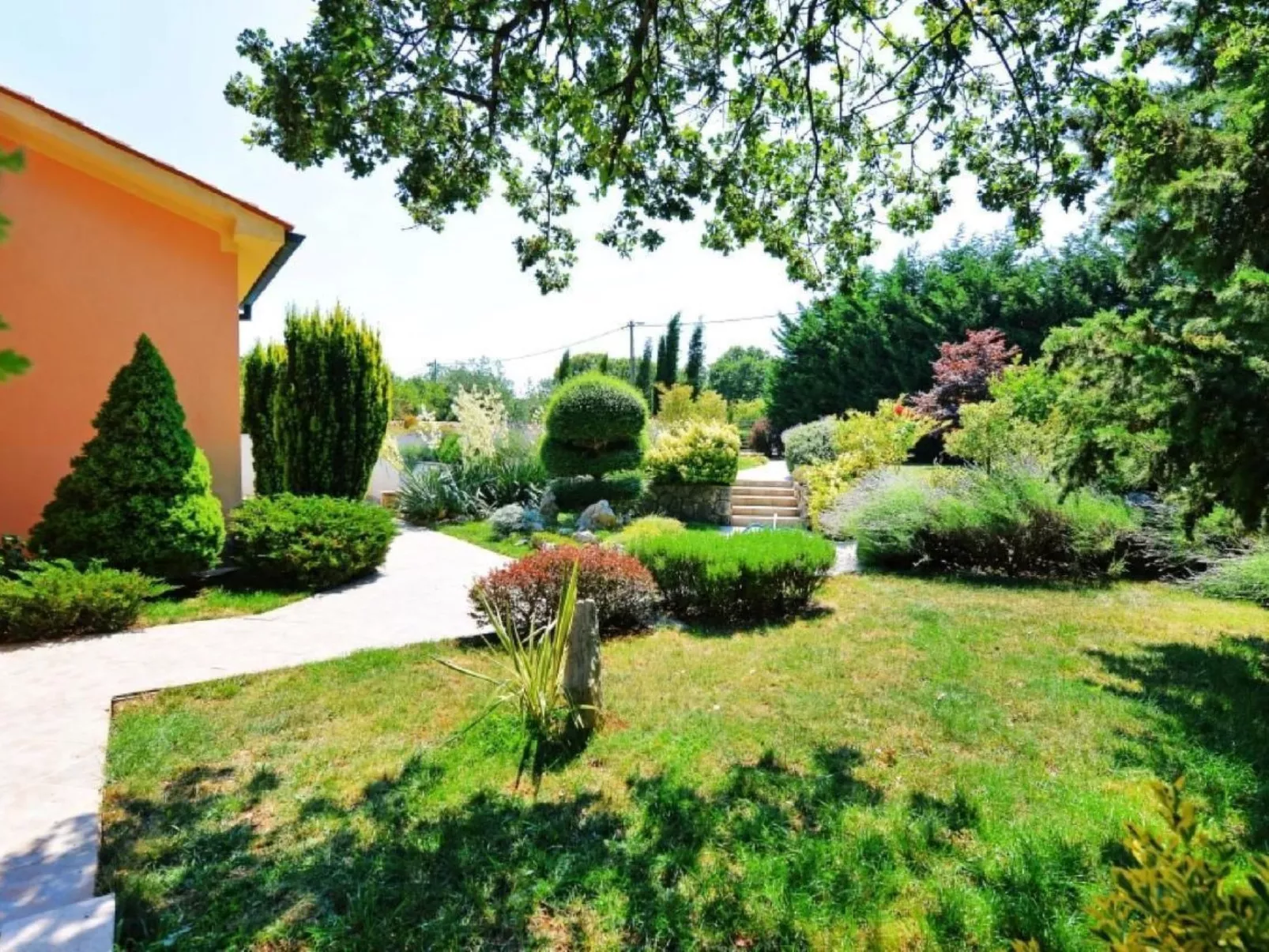 Villa Steffani in Kapelica, Istrien mit Pool-Buiten